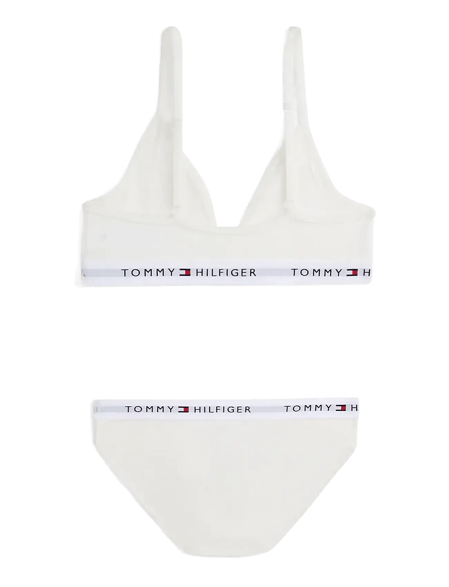 Tommy Hilfiger - POINTELLE BRA & BIKINI GIFT SET - sets - ecru - 1