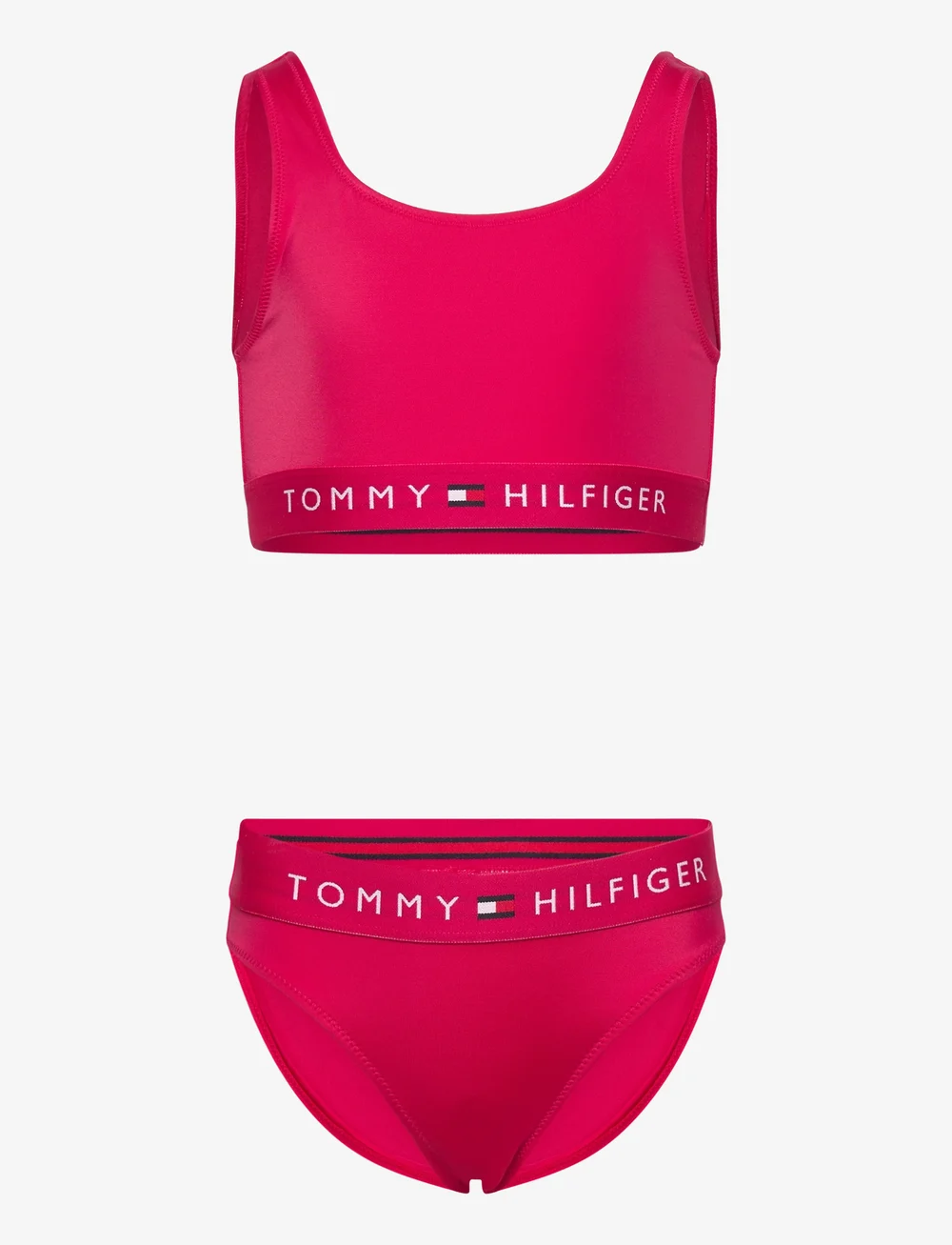 Tommy Hilfiger - BRALETTE SET - aluspesukomplektid - vivacious pink - 0