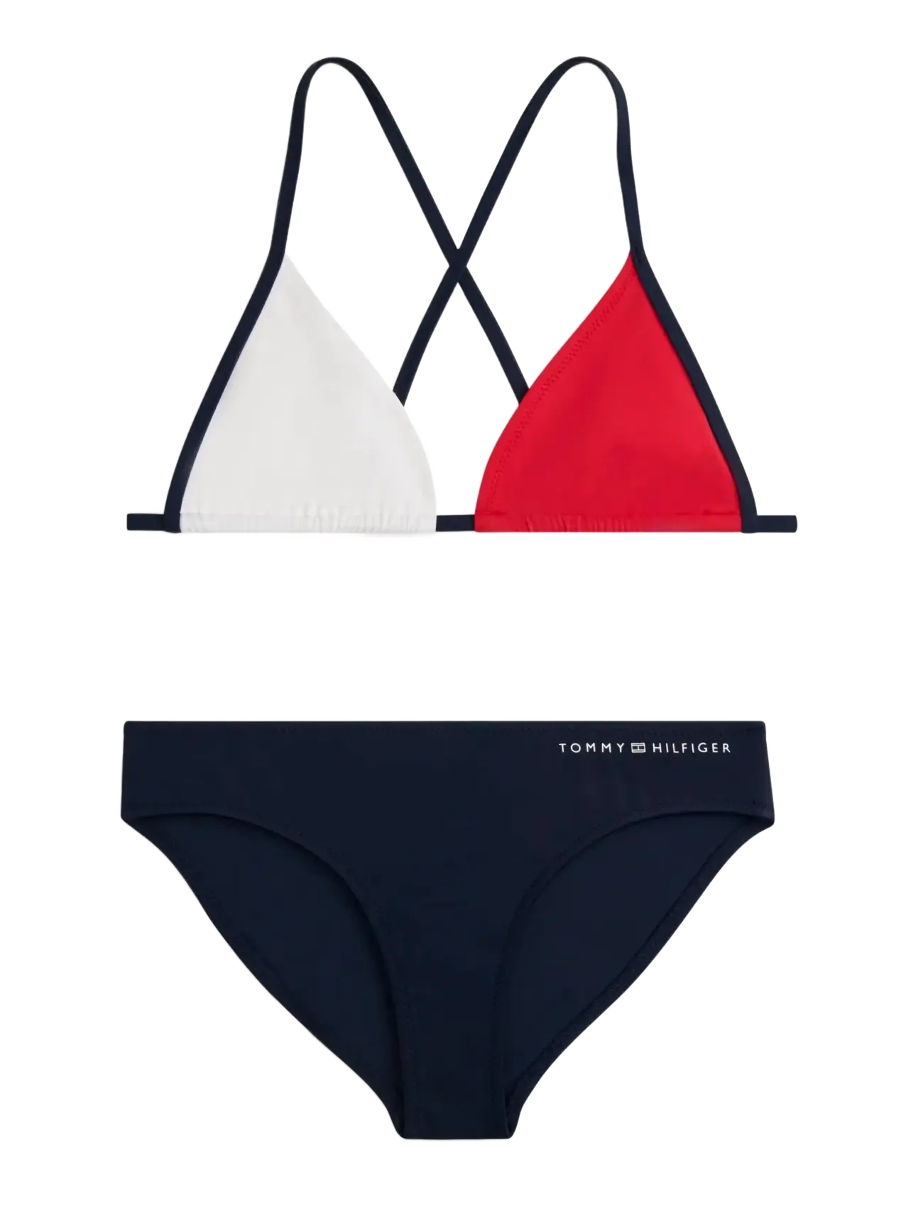 Tommy Hilfiger - TRIANGLE BIKINI - letnie okazje - dark night navy - 1