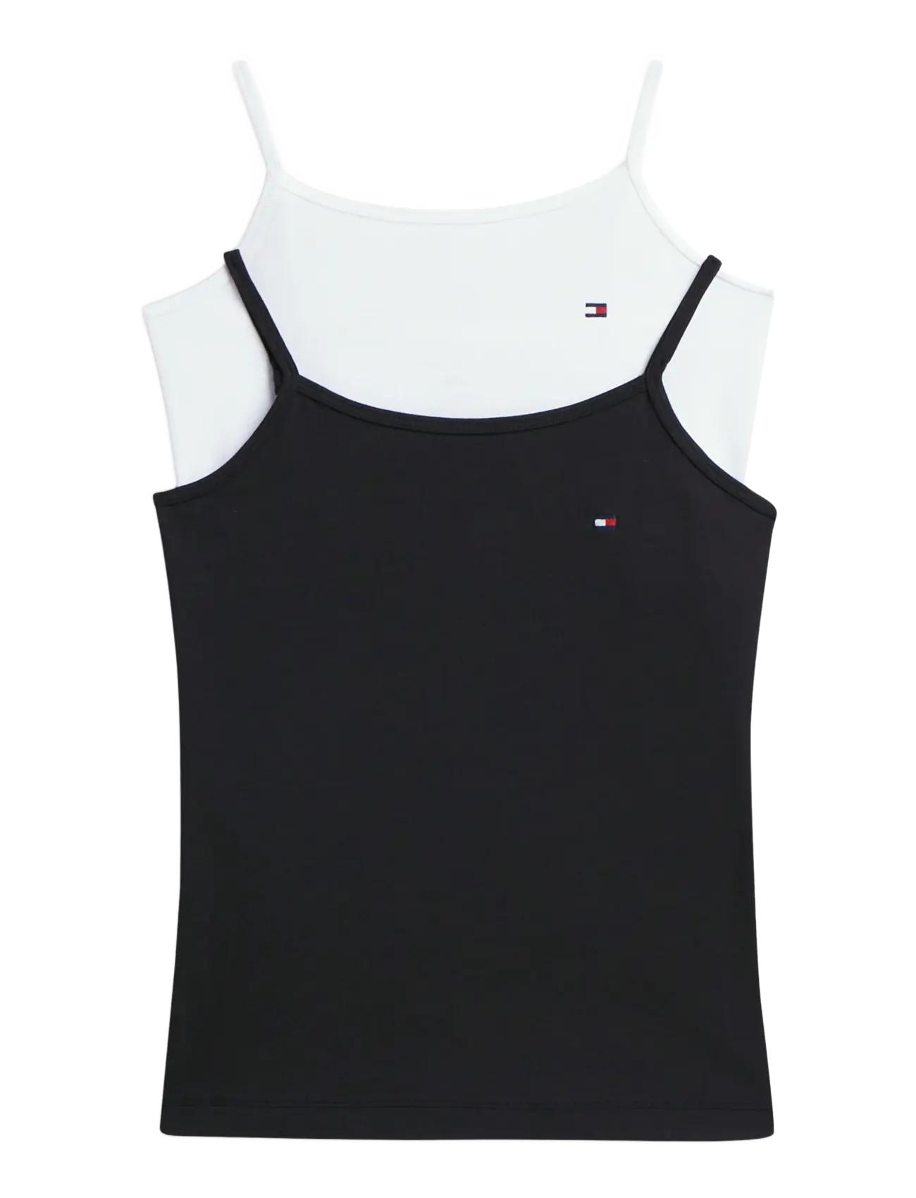 Tommy Hilfiger 2 Pk Cami, Børn, Cami Top, Hvid, Str: 164-170