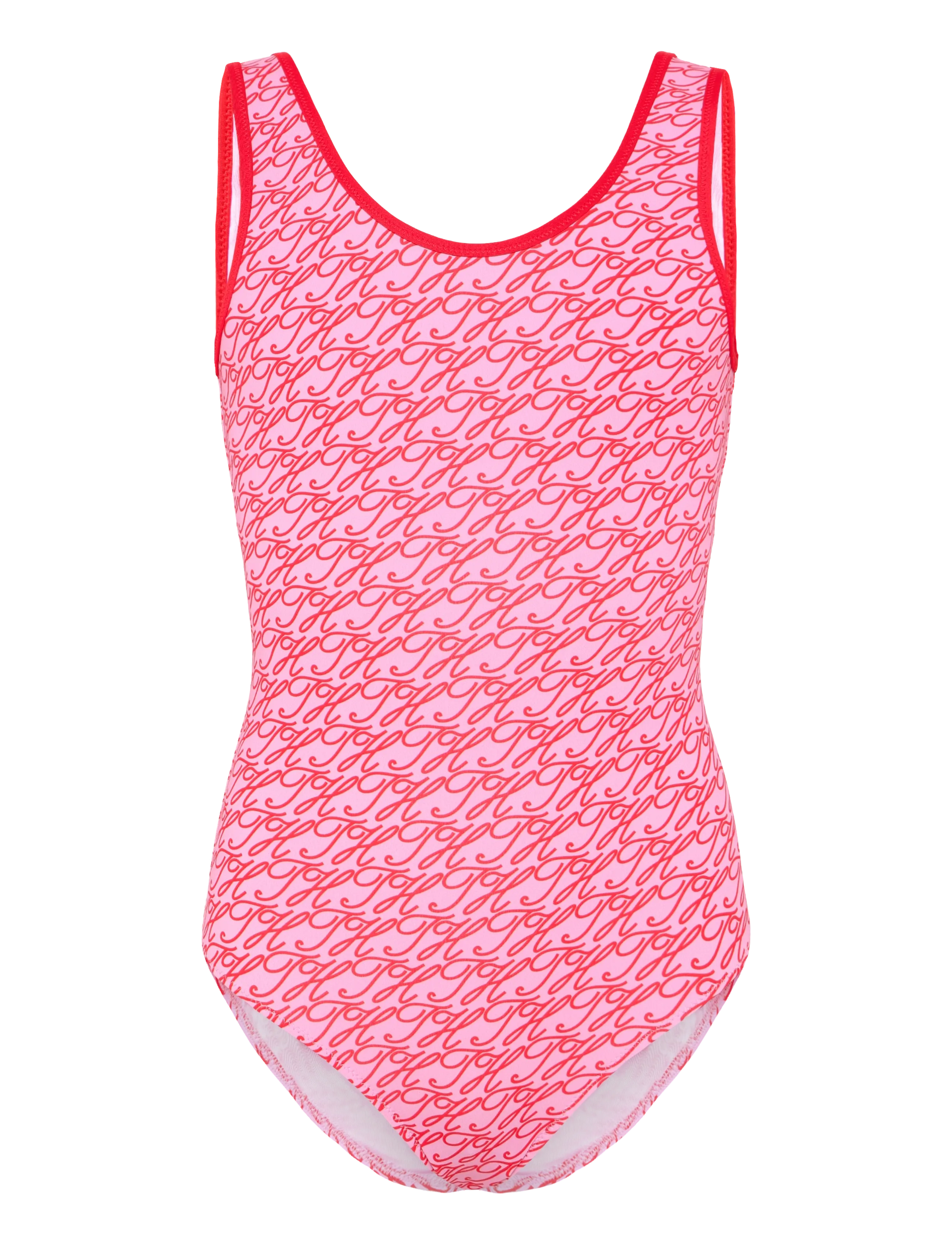 TOMMY HILFIGER One Piece Print Pink - 140-152 - Kinder