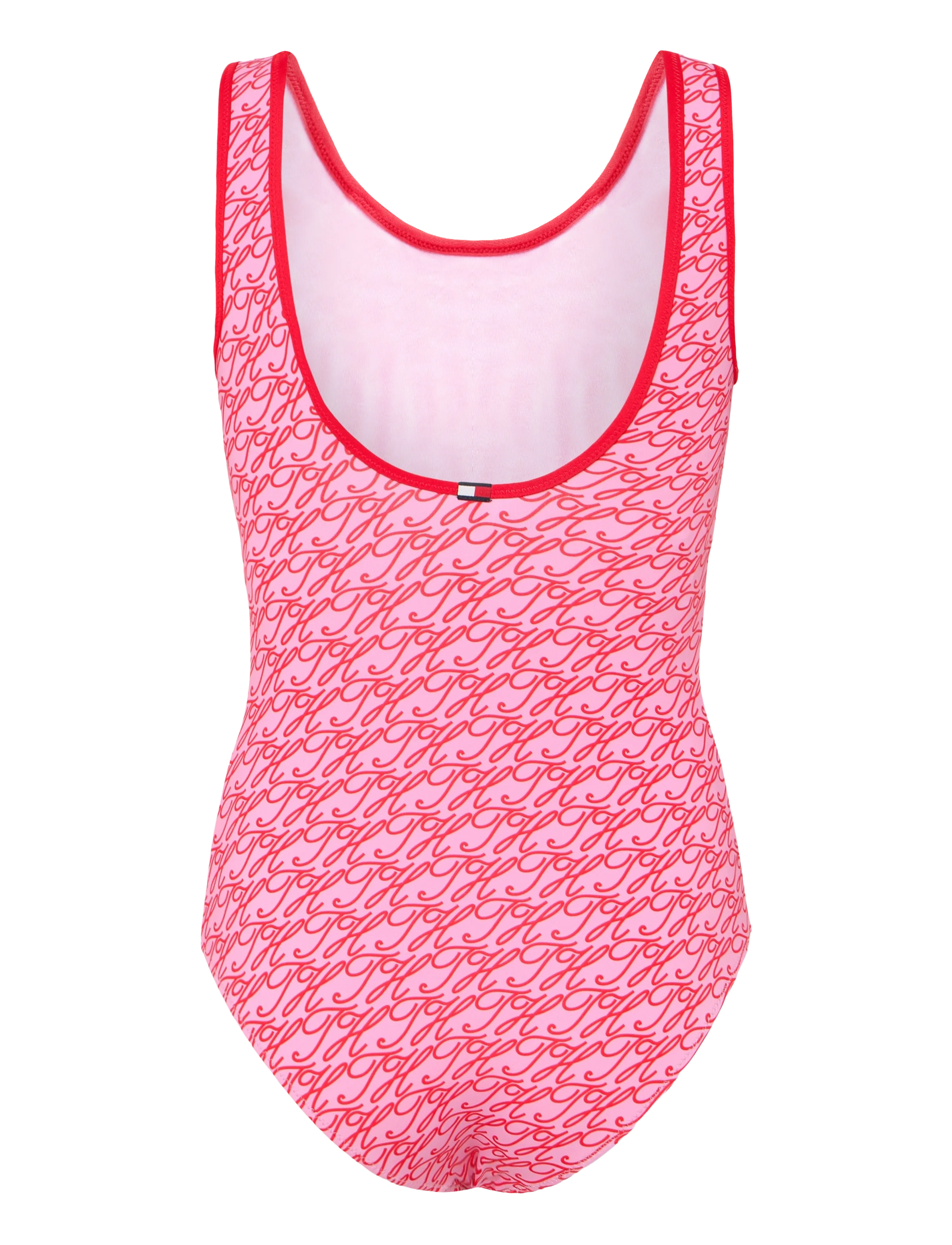 Tommy Hilfiger - ONE PIECE PRINT - swimsuits - script all over rose - 2