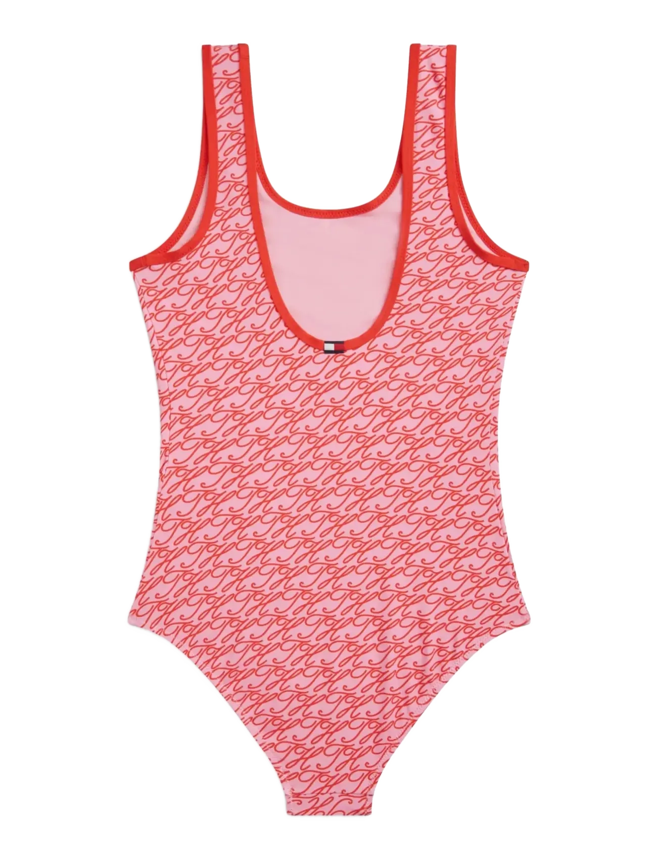 Tommy Hilfiger - ONE PIECE PRINT - script all over rose - 1