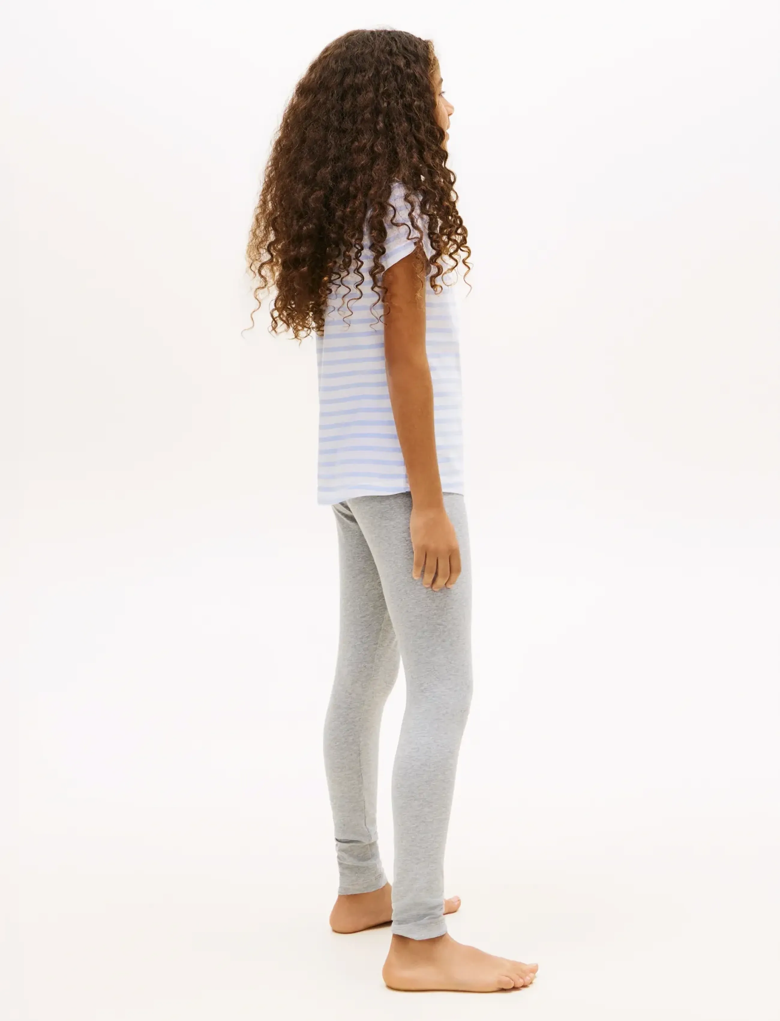 Tommy Hilfiger - 2PK PRINTED TEE - kortermede t-skjorter - sweet blue breton sweet blue - 2