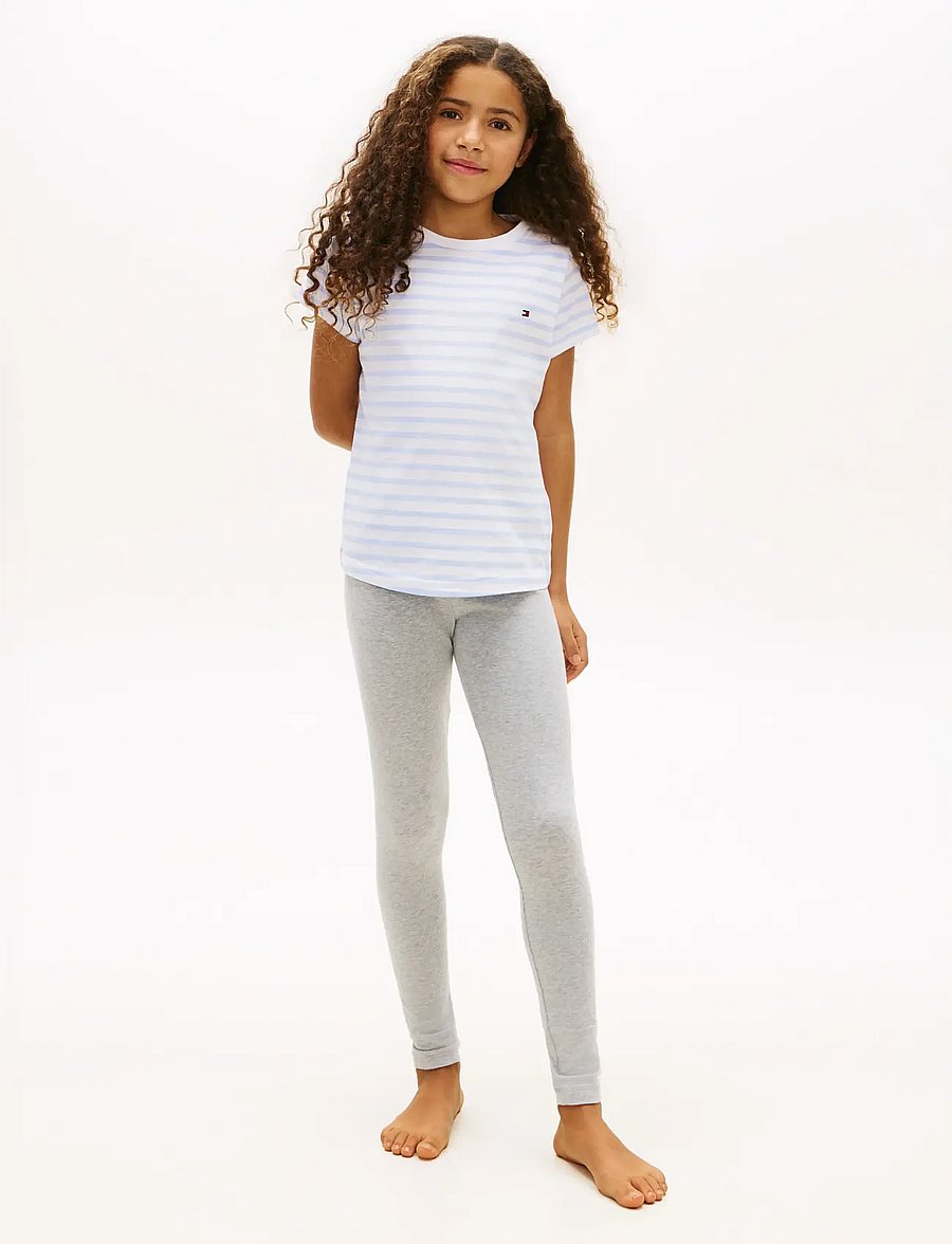 Tommy Hilfiger - 2PK PRINTED TEE - kortermede t-skjorter - sweet blue breton sweet blue - 5