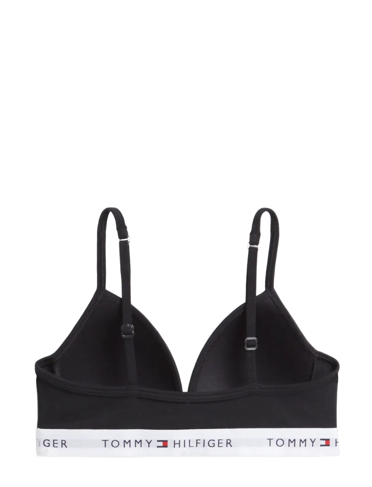 Tommy Hilfiger Fixed Foam Bra, 152-164, Black, Undertøj > Toppe, Børn