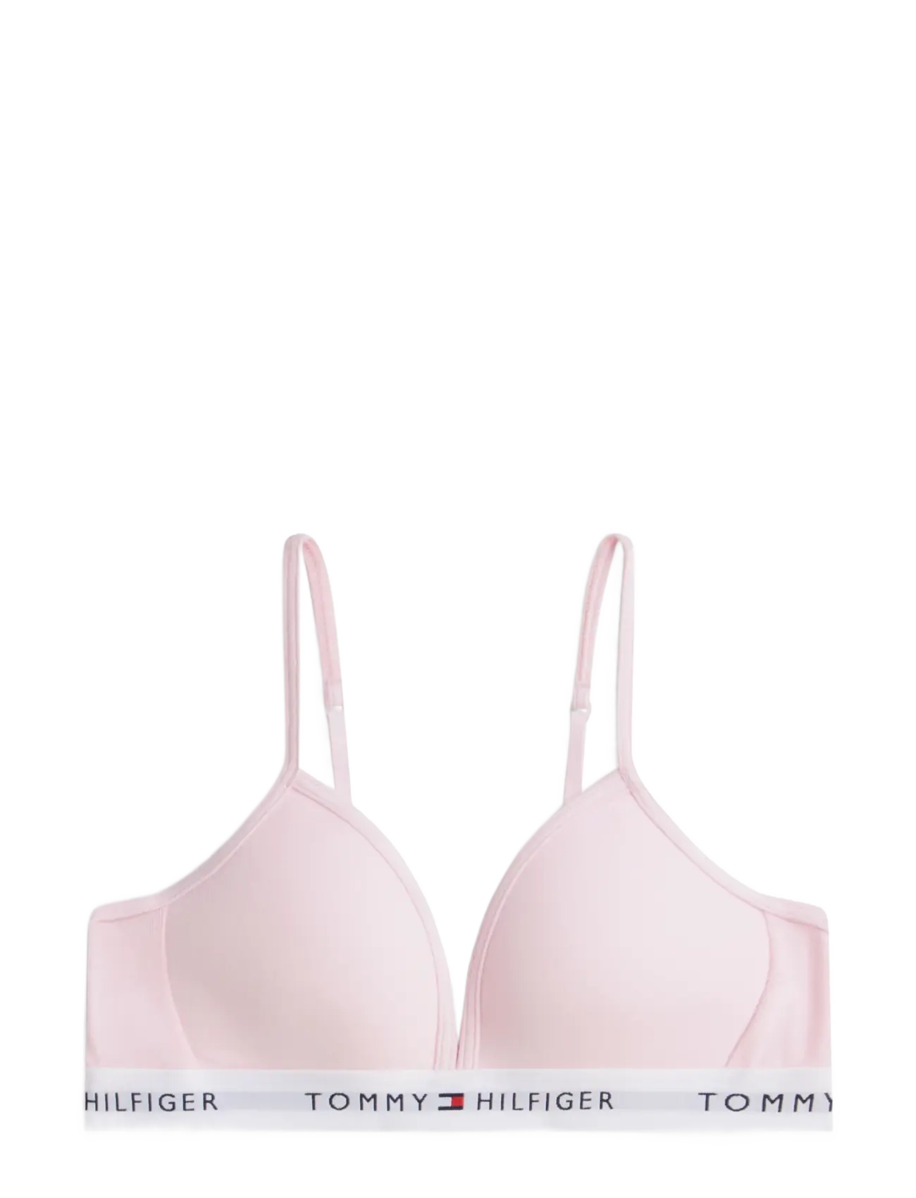 Tommy Hilfiger - Cotton Fixed Foam Bra - alustopit - light pink - 1