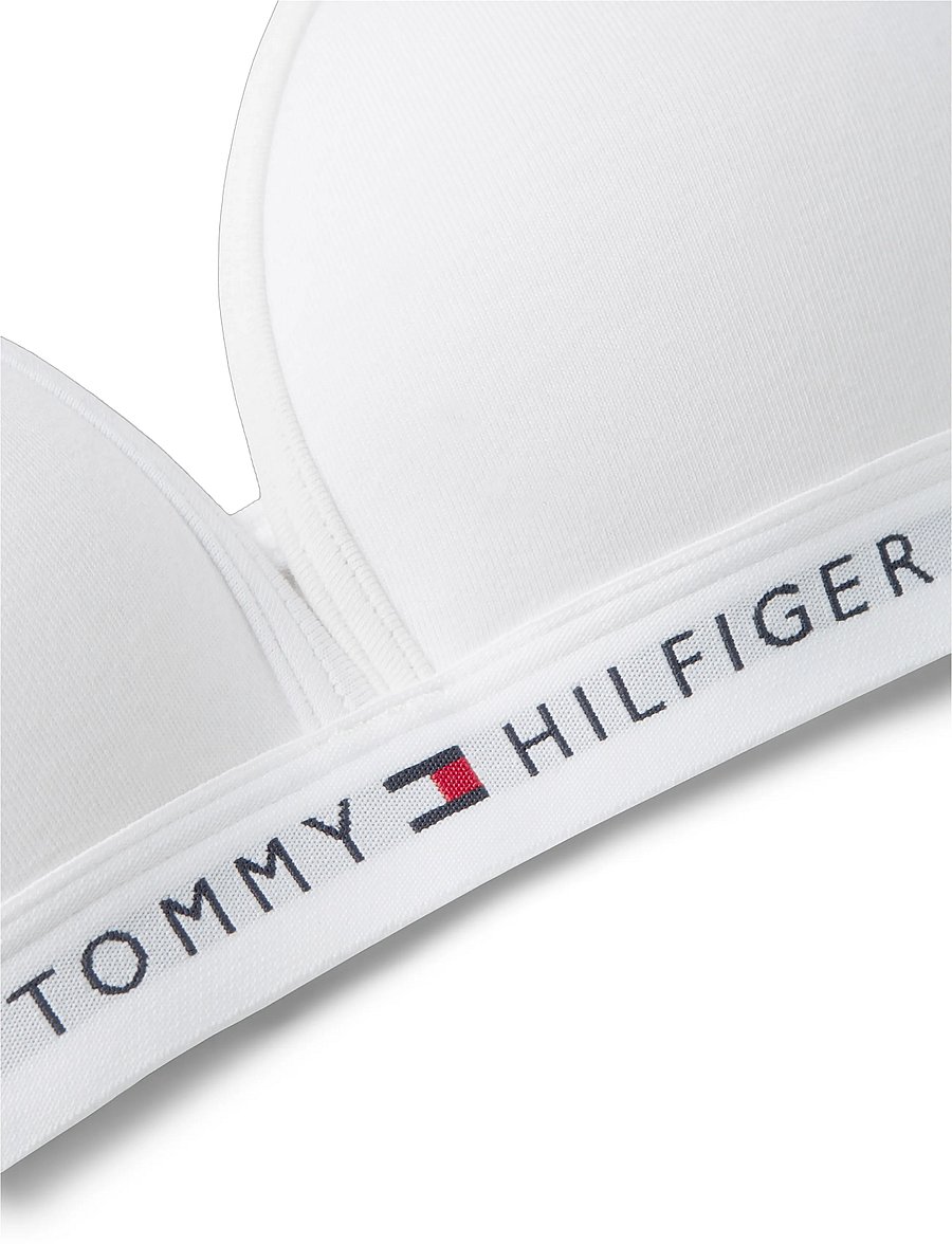 Tommy Hilfiger - FIXED FOAM BRA - tops - white - 2