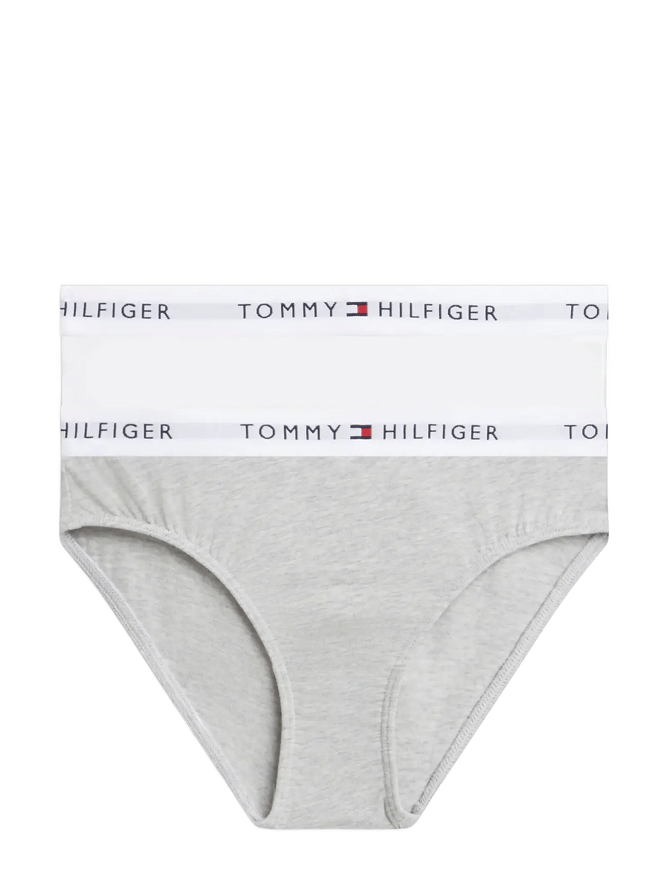 2-Pack Cotton Bikini - L GRY HEATHER