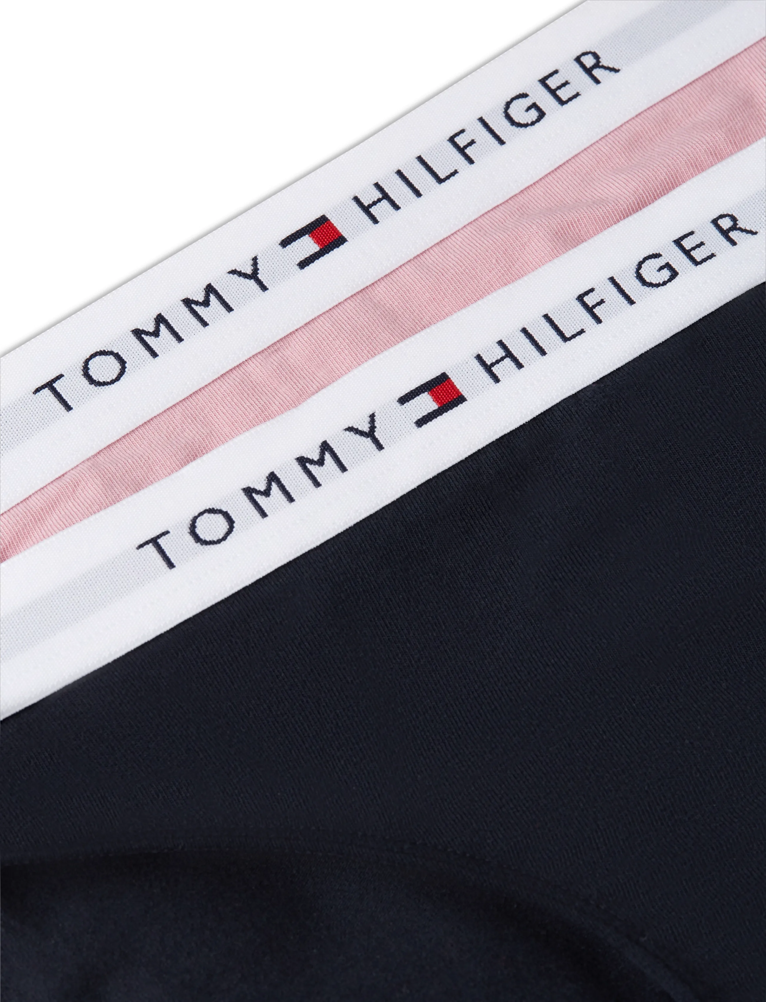 Tommy Hilfiger - 2 PK BIKINI - aluspüksid - navy blue   little rosey - 2