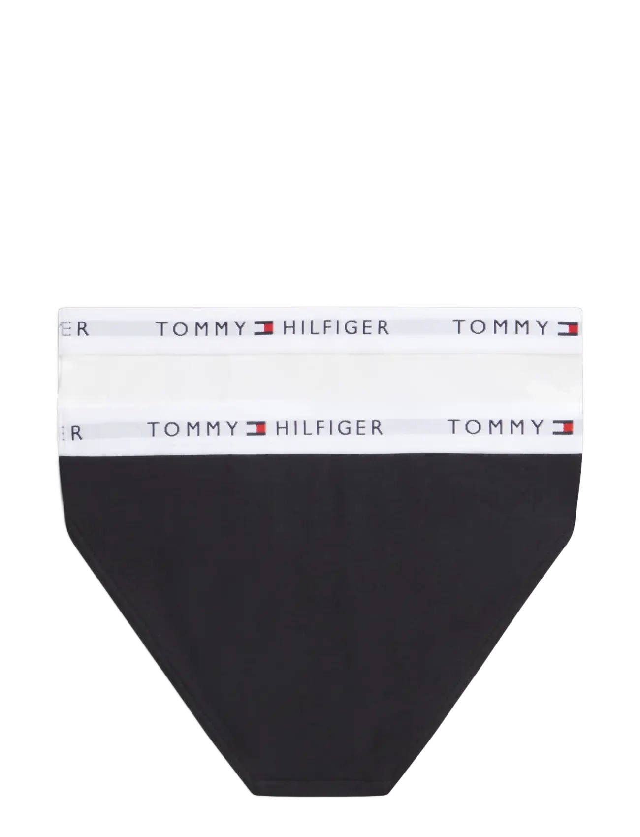 Tommy Hilfiger - 2-Pack Cotton Bikini - panties - white   black - 1