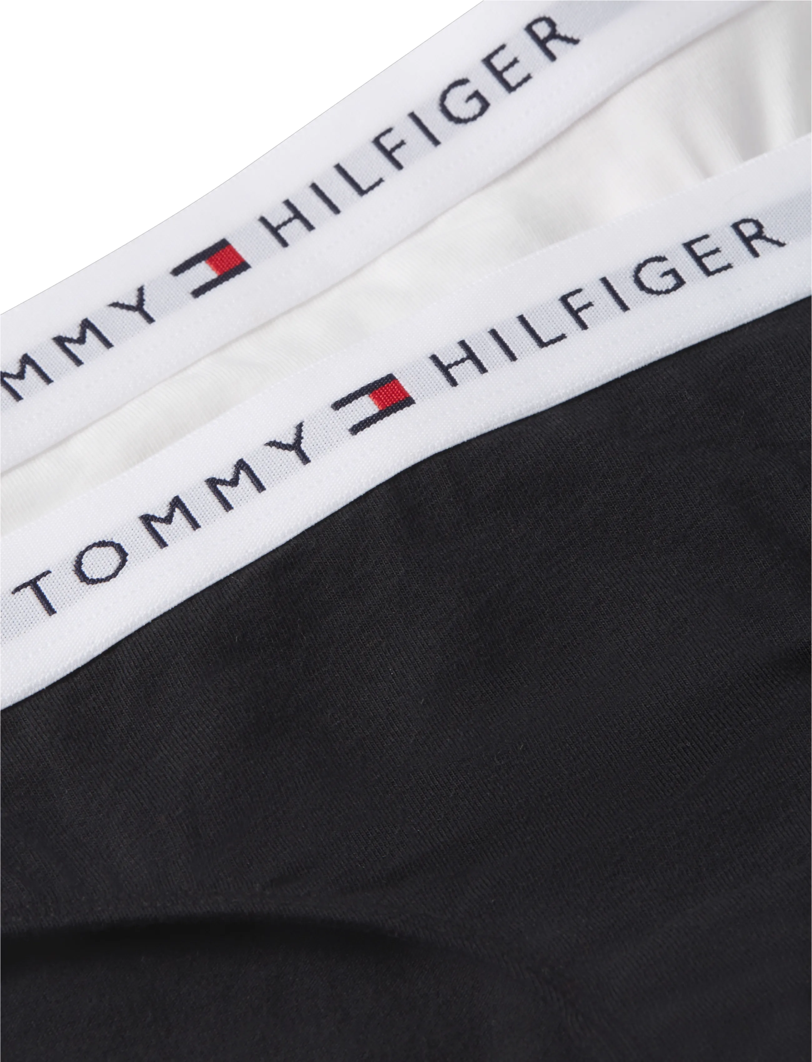 Tommy Hilfiger - 2-Pack Cotton Bikini - panties - white   black - 2