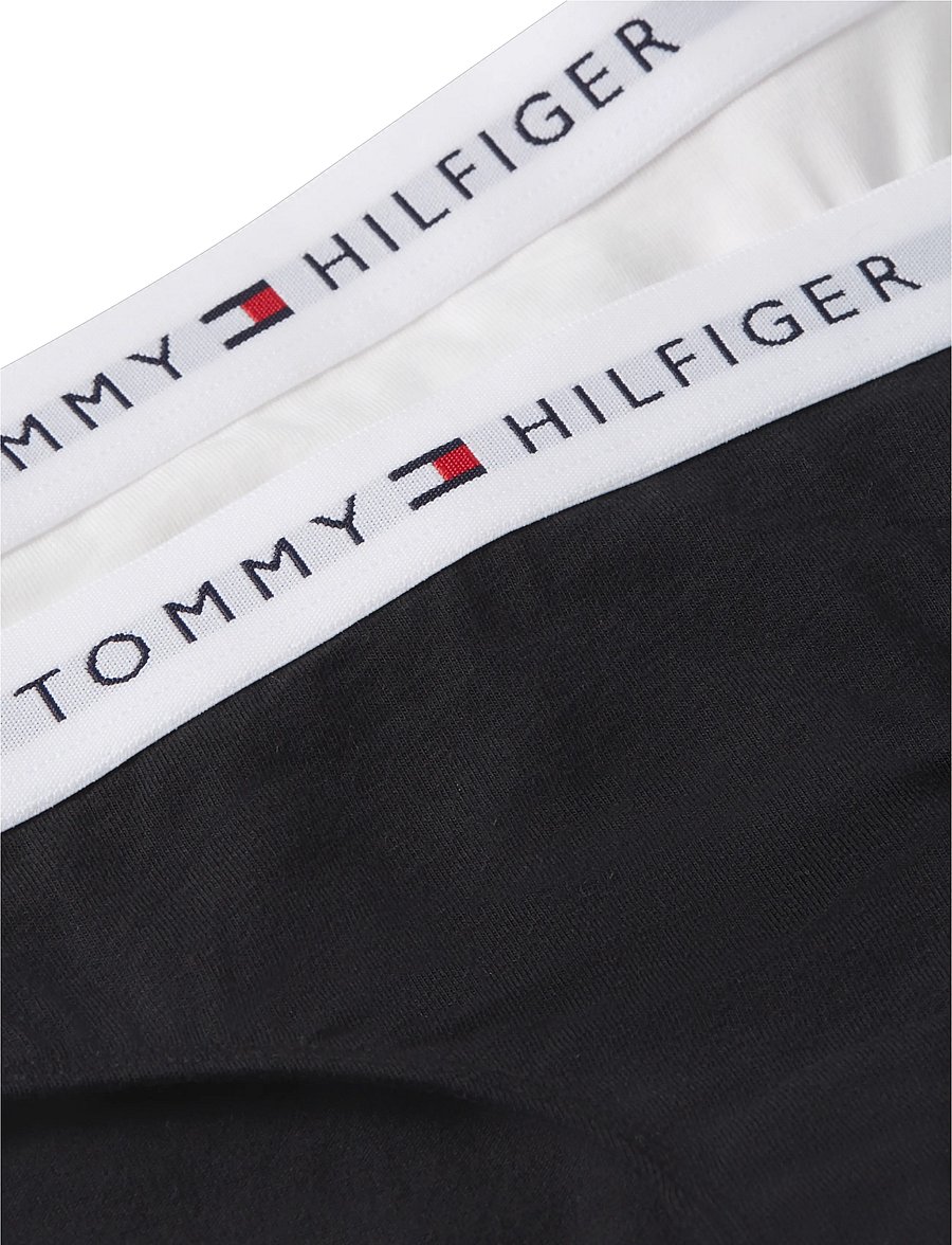 Tommy Hilfiger - 2-Pack Cotton Bikini - slips - white black - 2