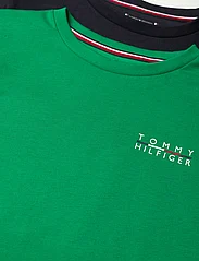 Tommy Hilfiger - 2P SHORT SLEEVE TEE - lühikeste varrukatega t-särgid - olympic green/desert sky - 1