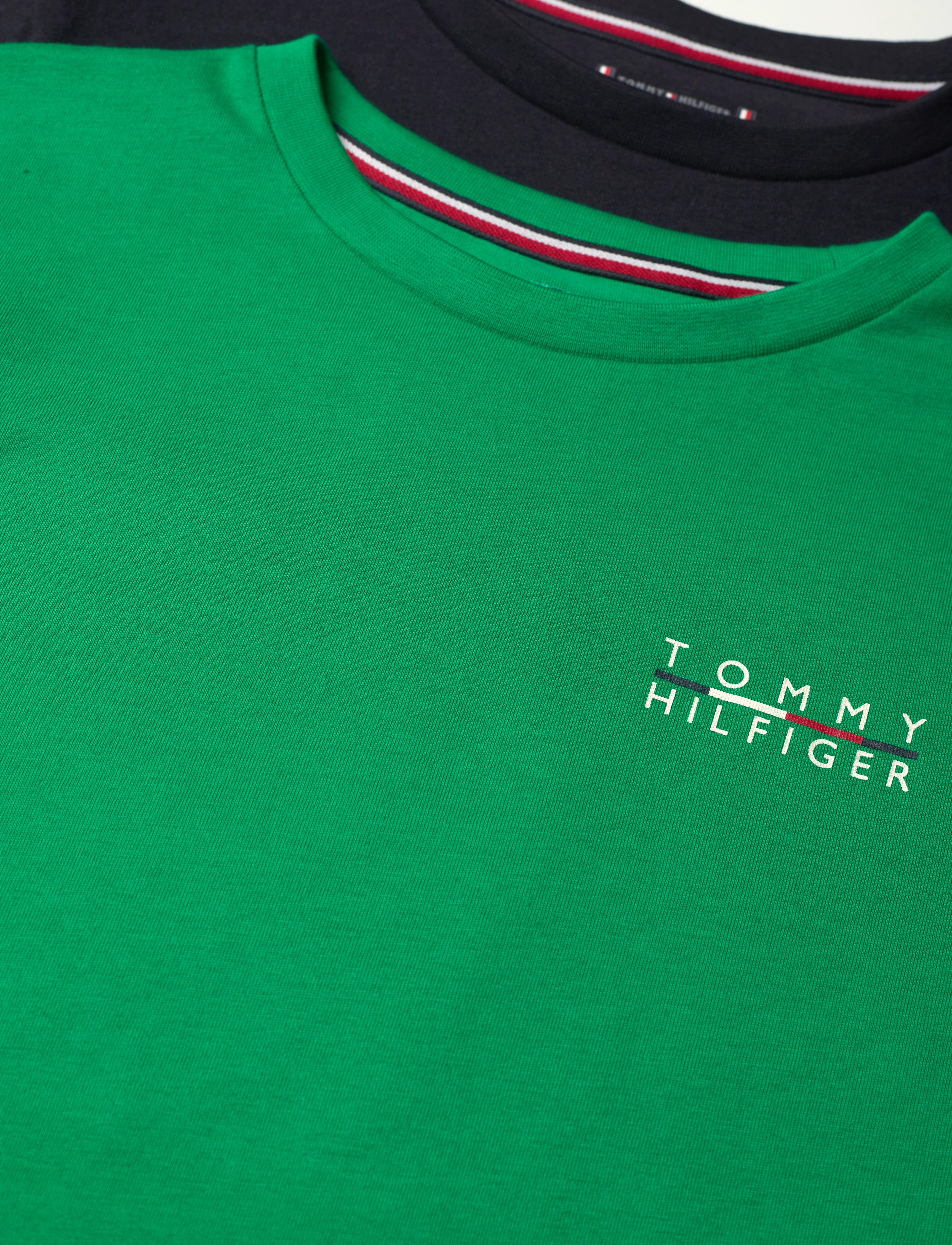 Tommy Hilfiger - 2P SHORT SLEEVE TEE - olympic green/desert sky - 1