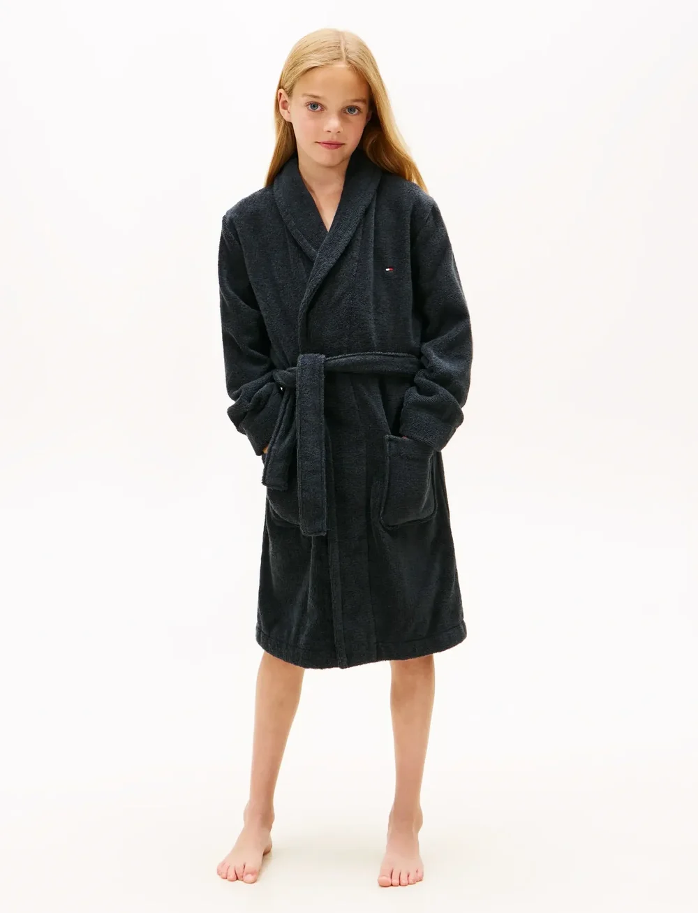 Tommy Hilfiger - TOWELLING BATHROBE - bademäntel - desert sky - 3