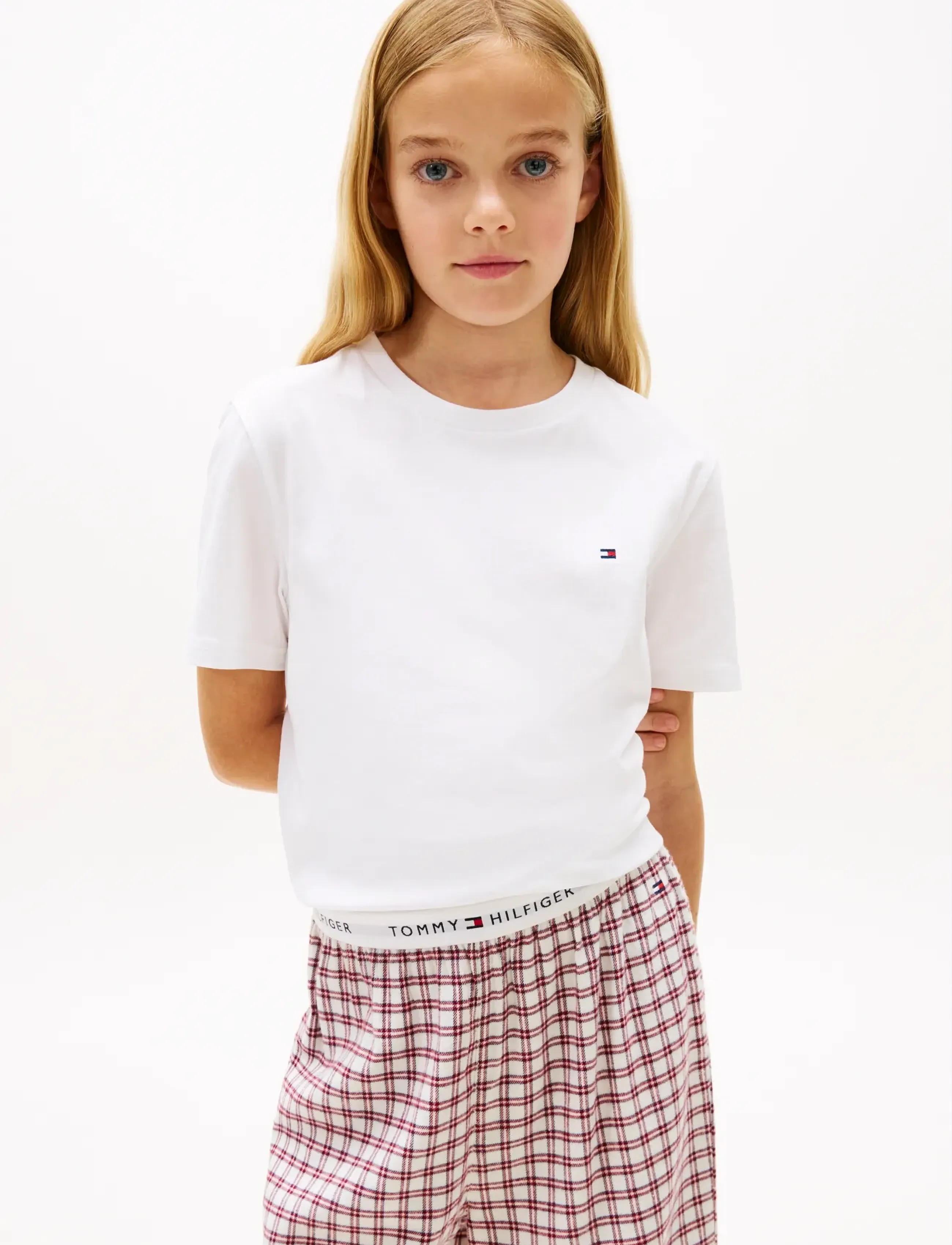 Tommy Hilfiger - 2 PK SS TEE - kurzärmelige - silver smoke   white - 2