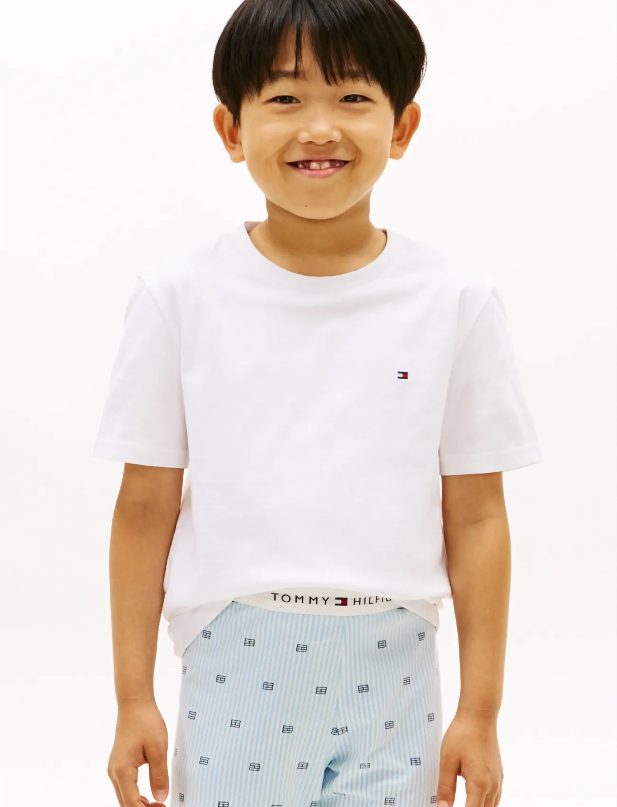 Tommy Hilfiger - 2 PK SS TEE - kurzärmelige - silver smoke   white - 3