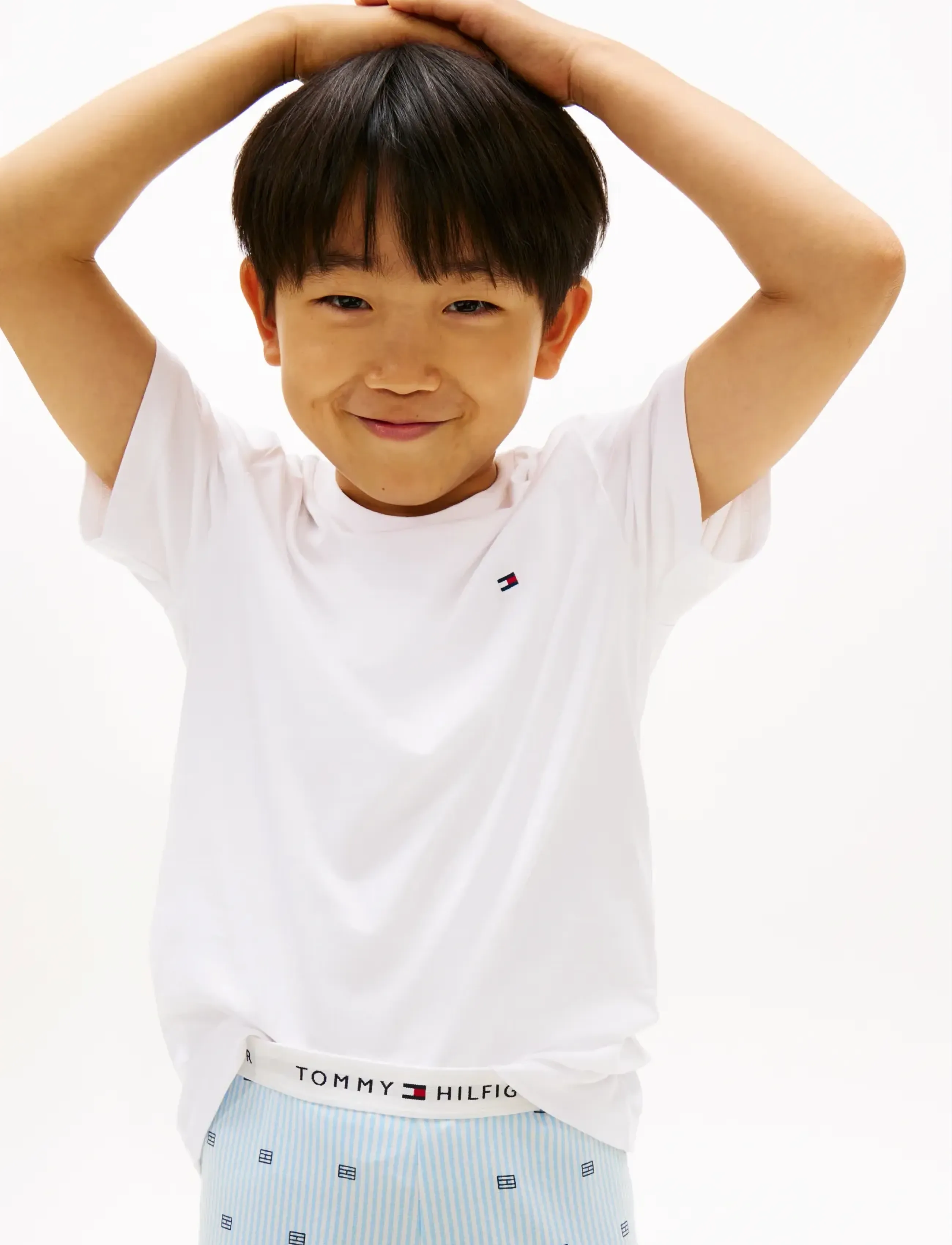 Tommy Hilfiger - 2 PK SS TEE - kurzärmelige - silver smoke   white - 5