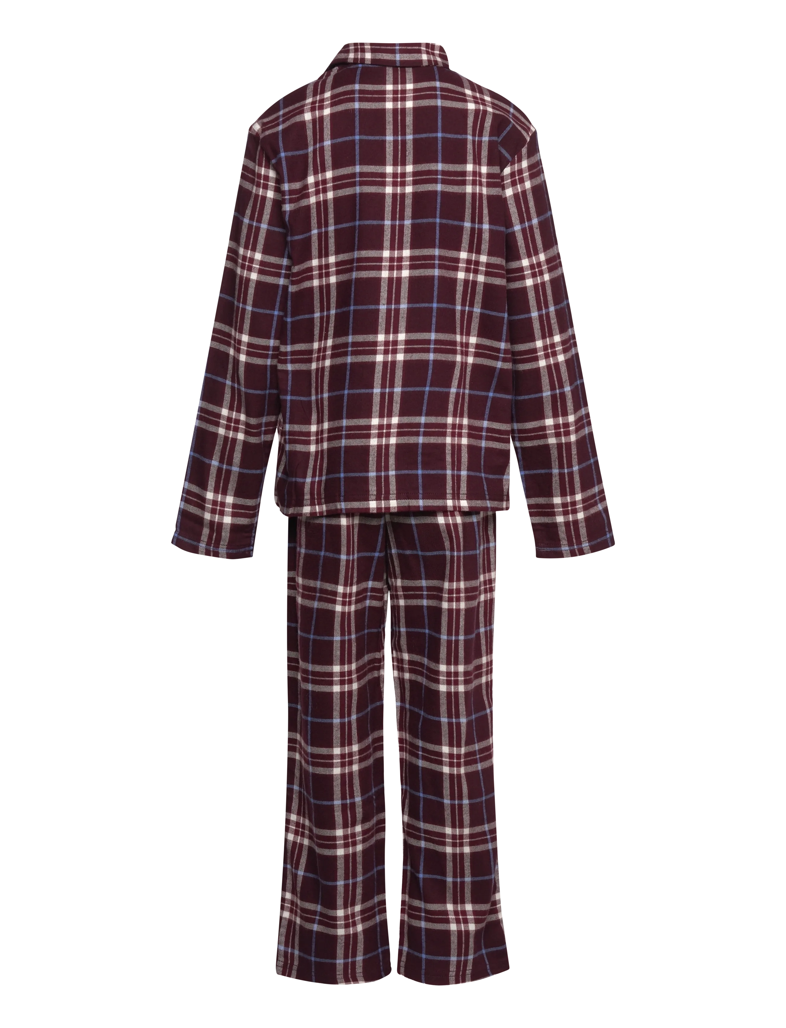 Tommy Hilfiger - PJ STRAIGHT GIFTING PRINT SET - sett - tartan reiker burgundy - 2