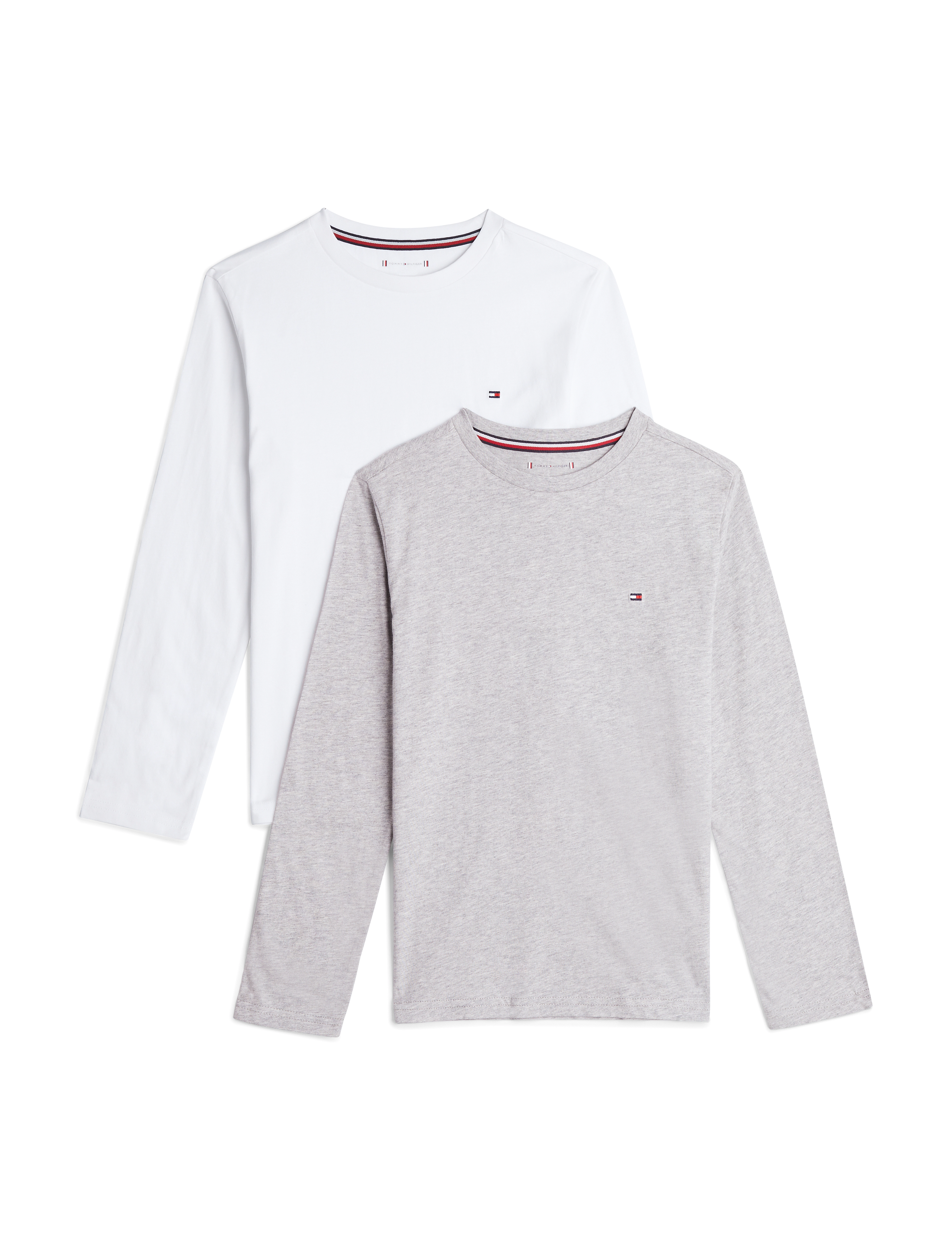 WHITE/LIGHT GREY HEATHER