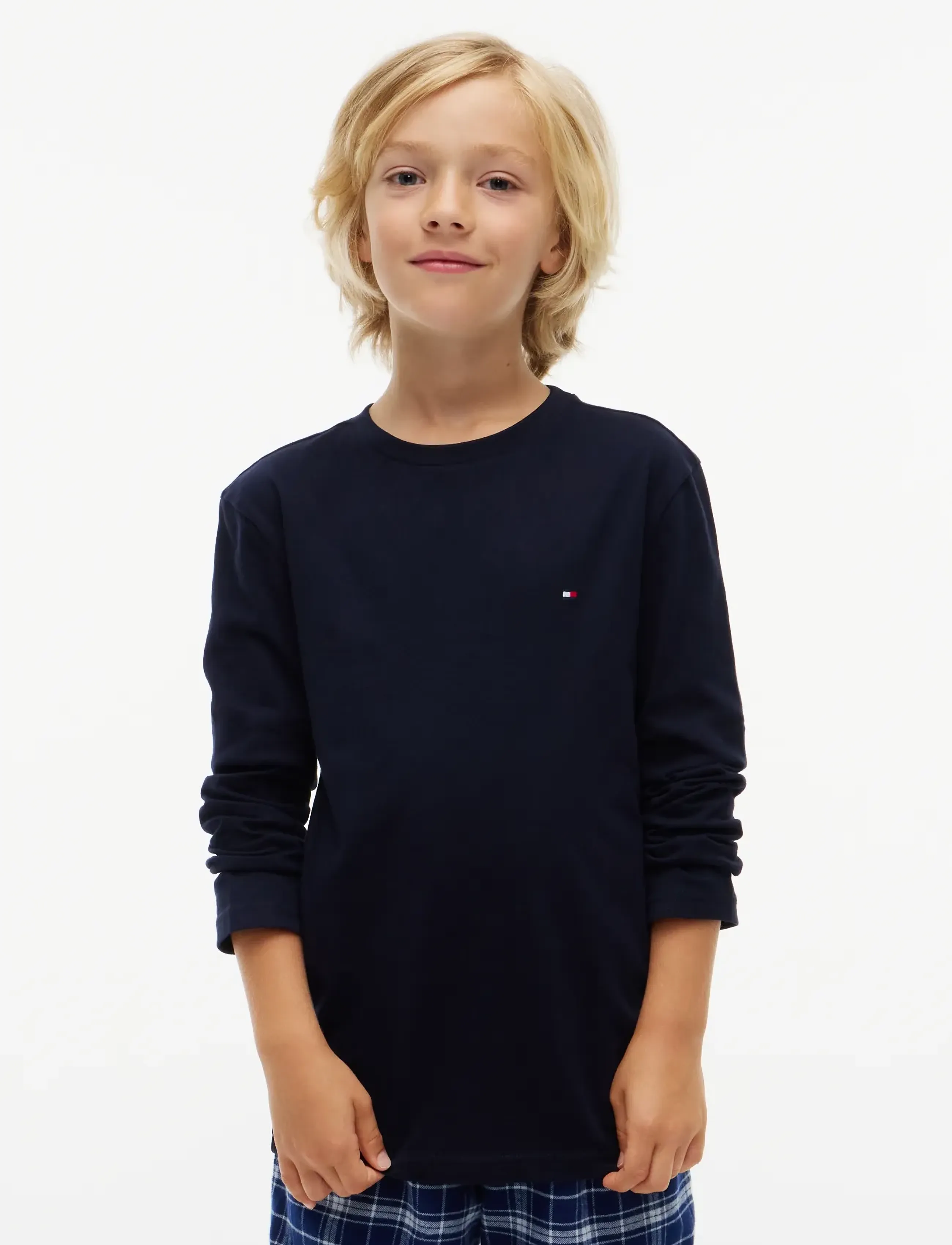 Tommy Hilfiger - 2 PK LS TEE - efterårstøj - sky blue   navy blue - 3
