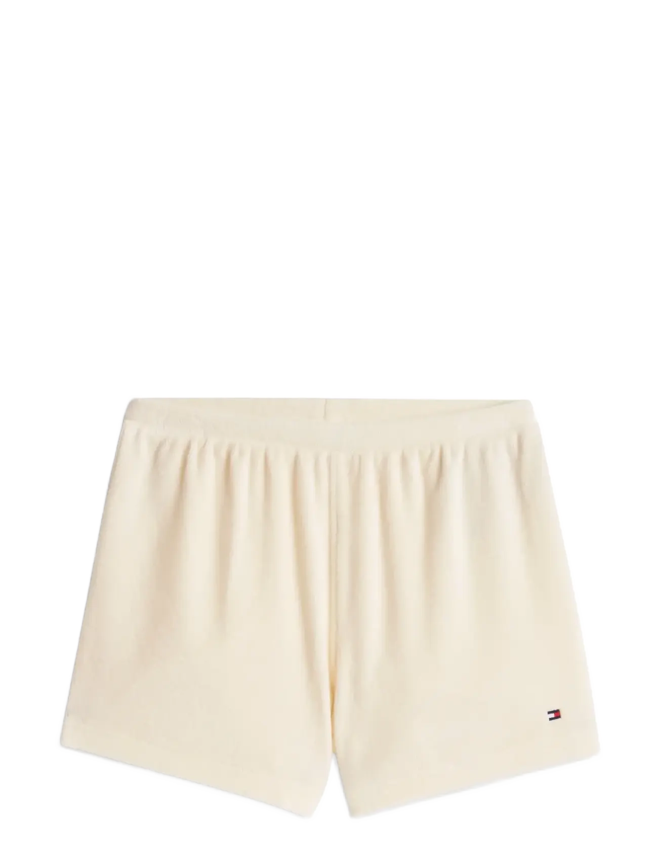 Tommy Hilfiger TOWELING SHORT - Swimwear - CALICO / cream