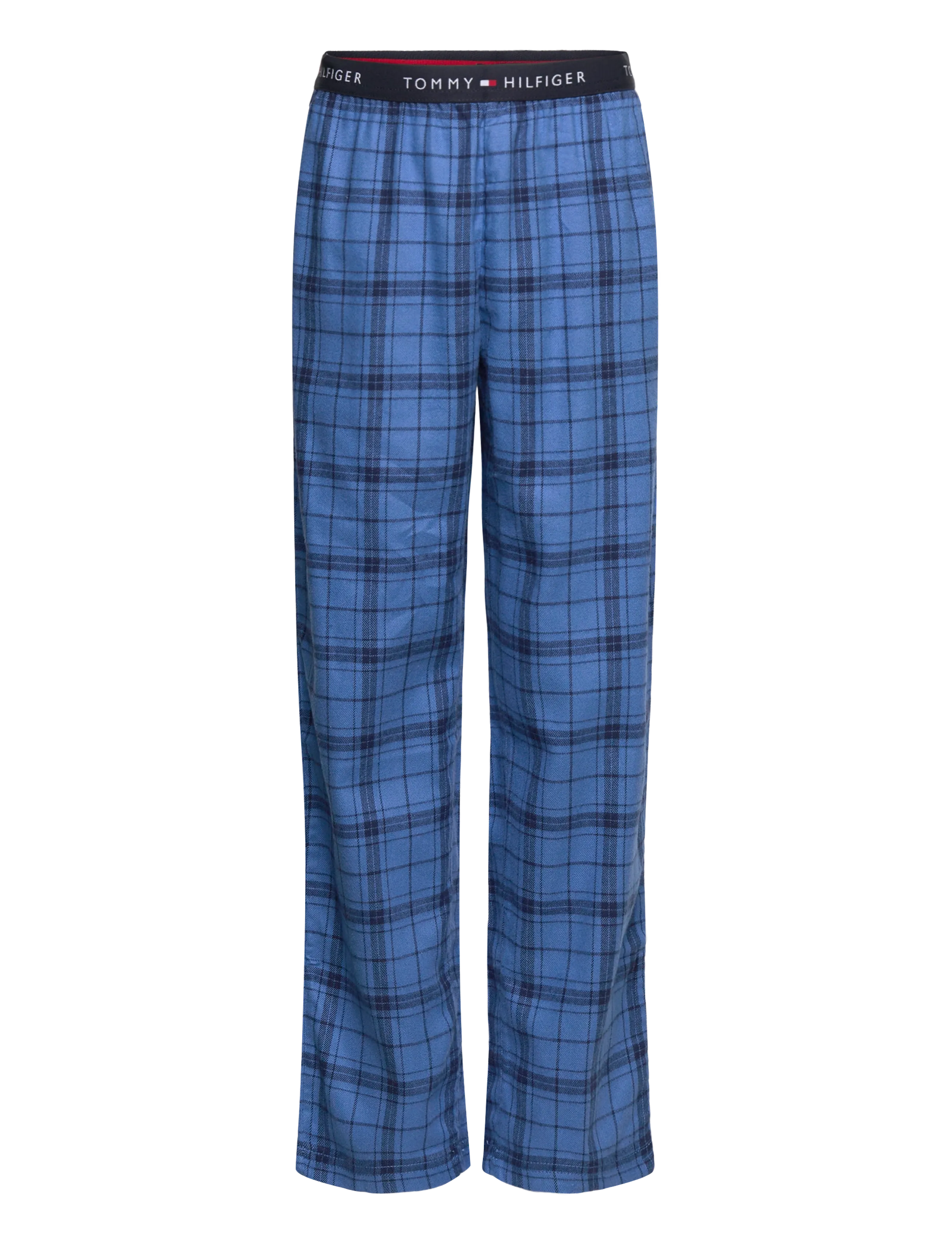 Tommy Hilfiger FLANNEL PANTS BLUE PLAID - Nattøj - TONAL PLAID BLUE / blue