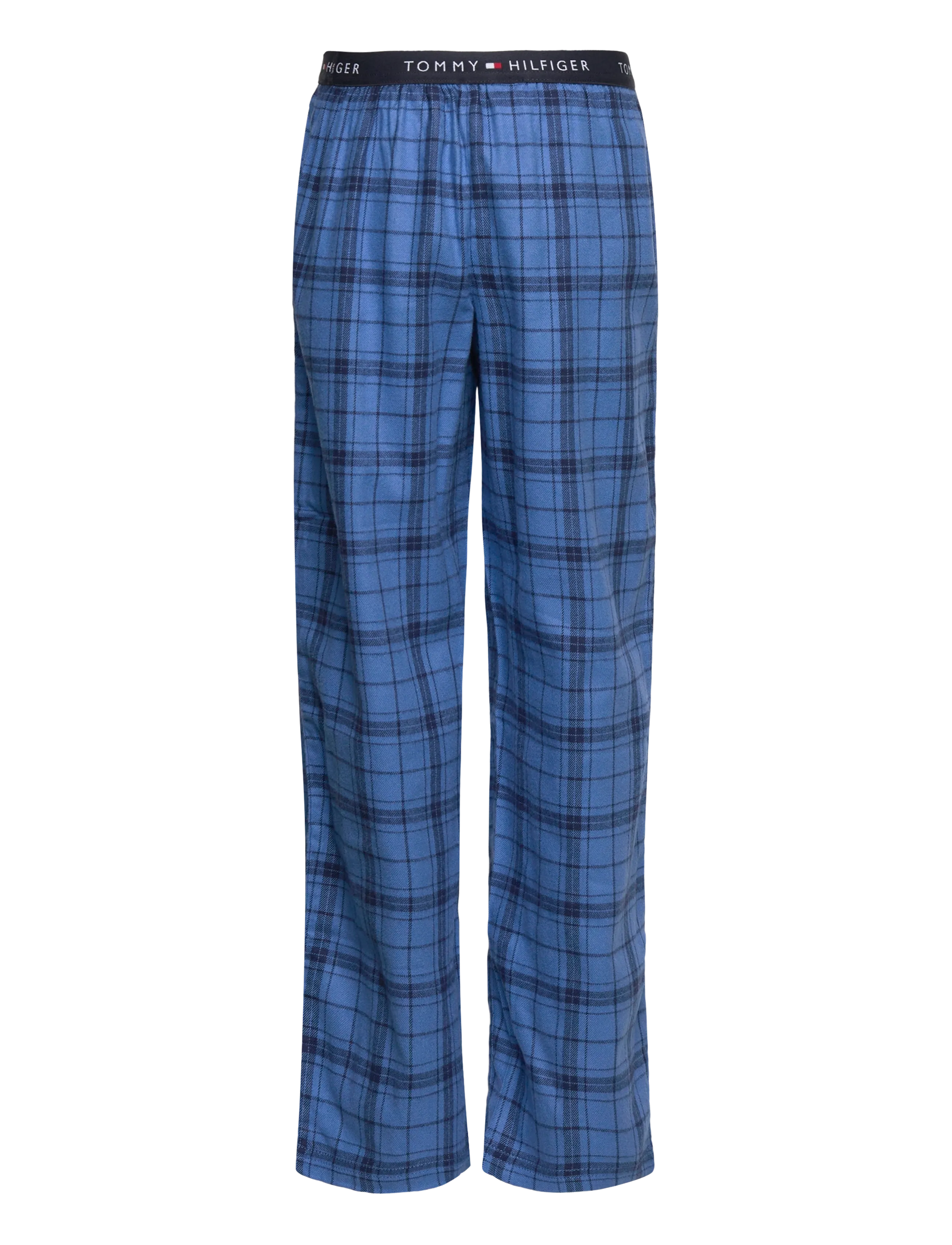 Tommy Hilfiger - FLANNEL PANTS BLUE PLAID - pyjamas - tonal plaid blue - 1