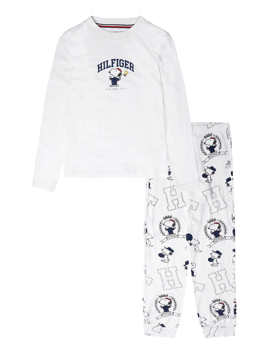 Tommy Hilfiger - SNOOPY PJ SET - pyjama-sets - varsity sport letterman - 0