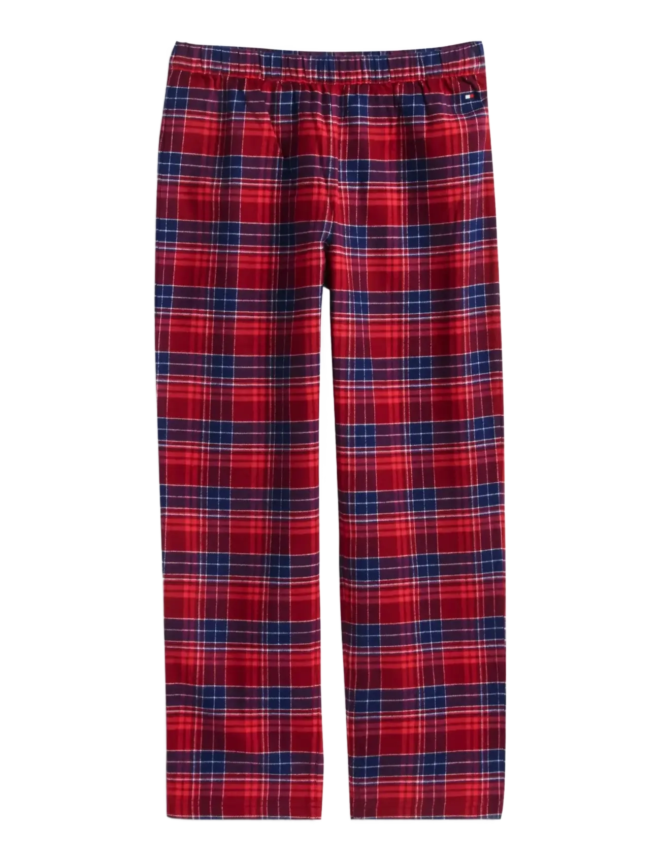 Tommy Hilfiger - FLANNEL PJ SET - pyjama-sets - check global stp medium red - 3