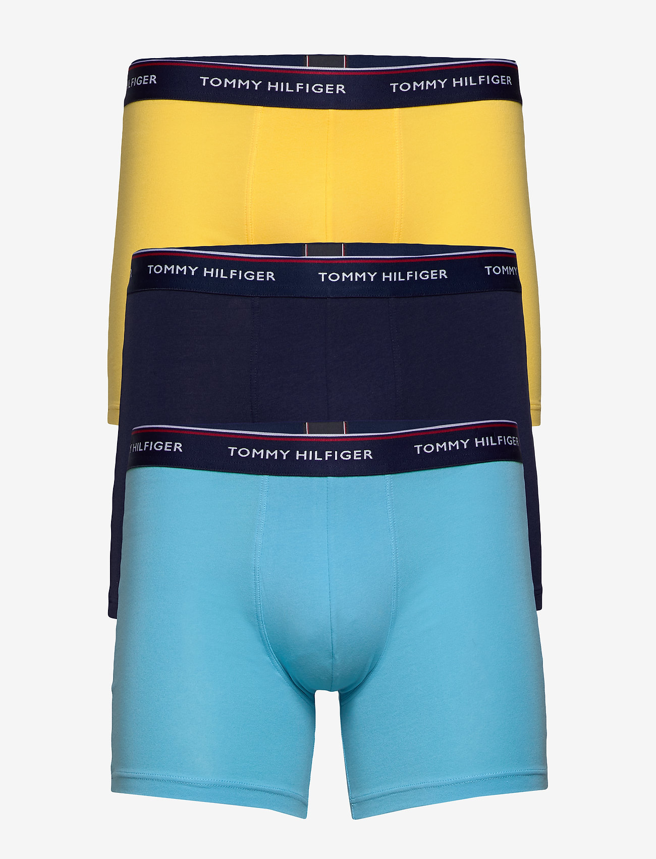 Tommy Hilfiger - 3P BOXER BRIEF - peacoat/bluegrotto/primroseyl - 0