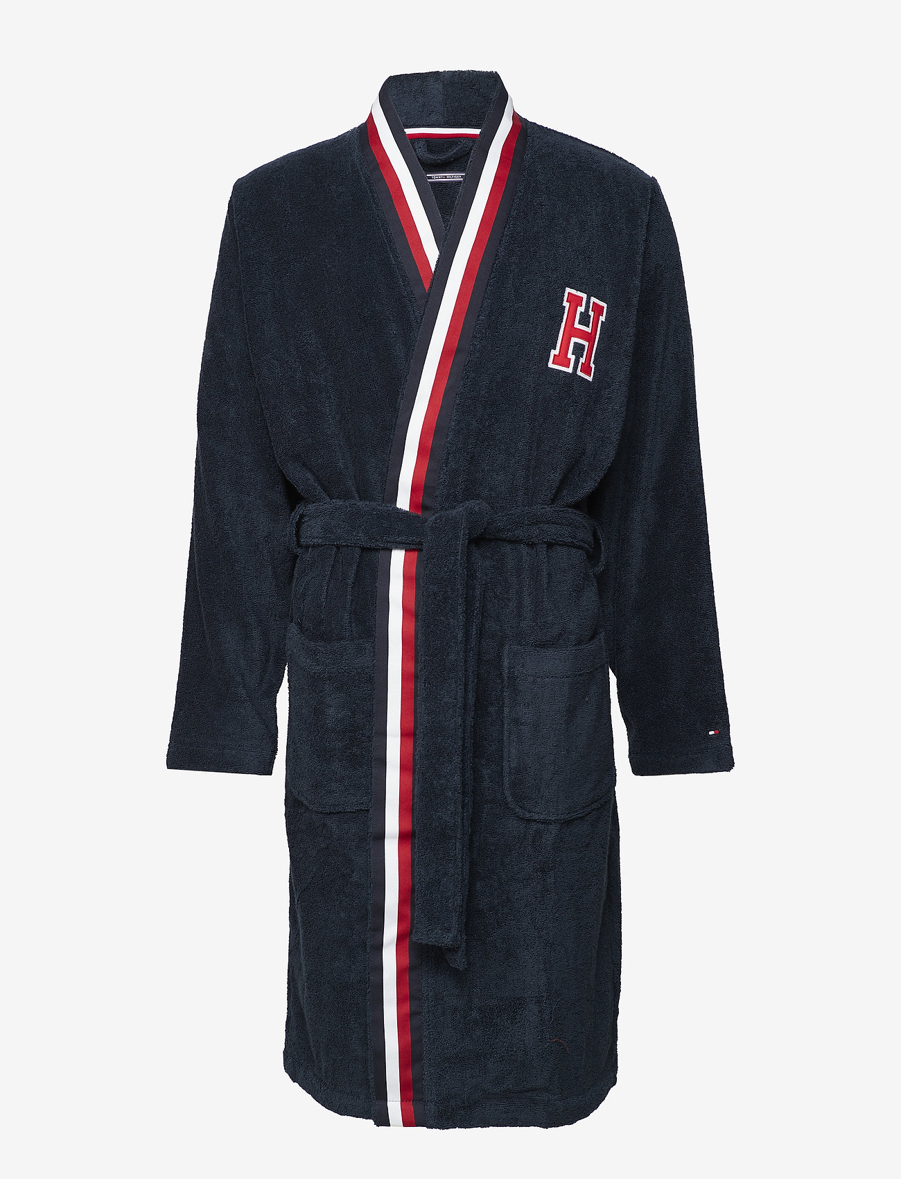 Tommy Hilfiger - TOWELLING ROBE - navy blazer - 0