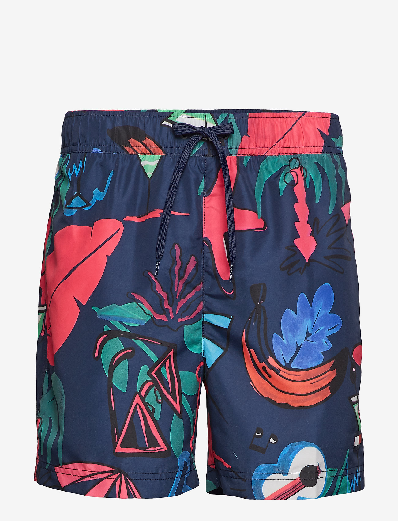 SF MEDIUM DRAWSTRING - LEAF PRT NAVY BLAZER