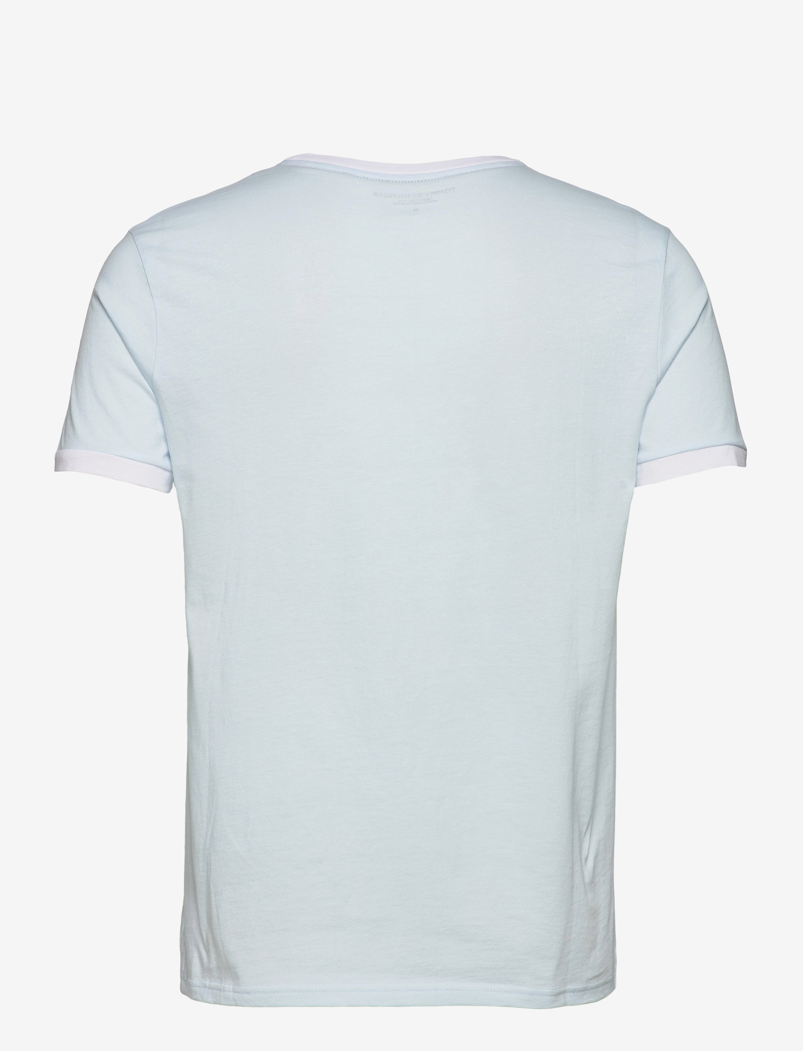 Tommy Hilfiger - CN SS TEE LOGO FLAG - luminous blue - 1