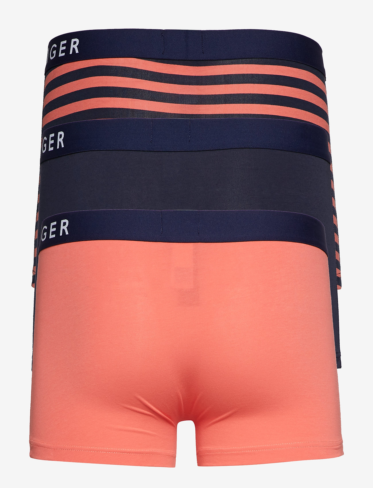 Tommy Hilfiger - 3P TRUNK STRIPE - rose of /rose of /navy blazer - 1