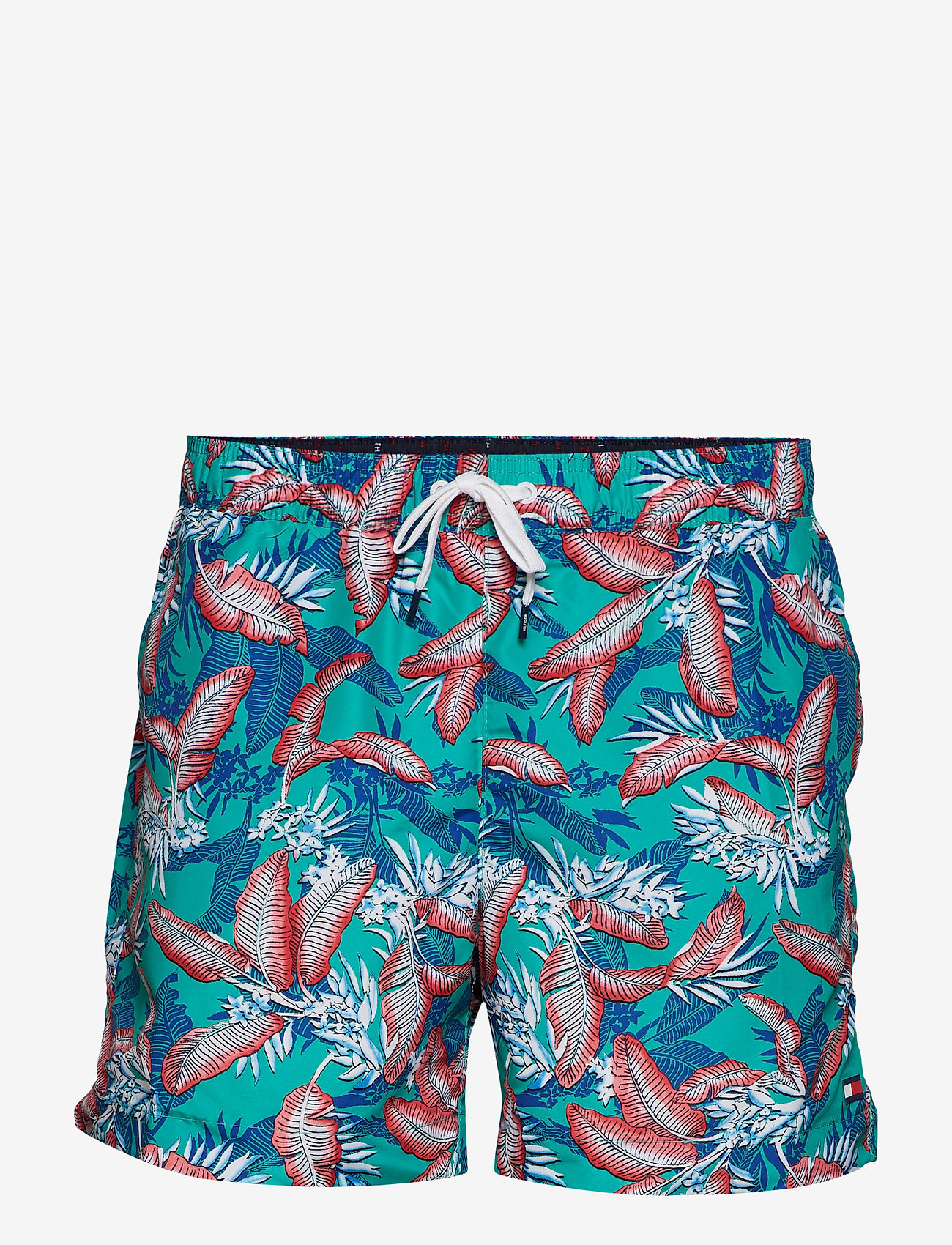 MEDIUM DRAWSTRING, 6 - TROPIC LEAF SPECTRA GREEN