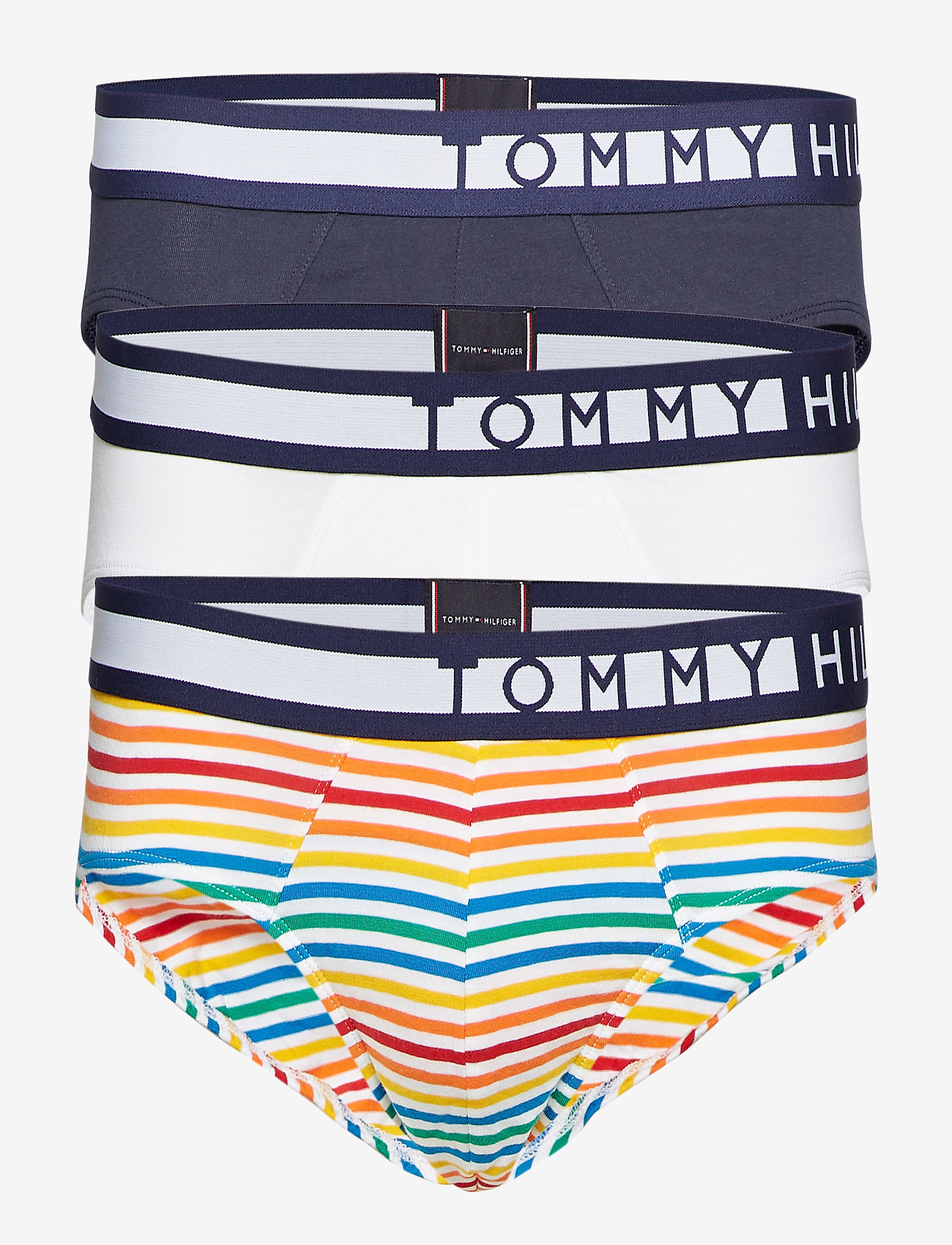 Tommy Hilfiger - 3P BRIEF PRIDE - white multi/white/navy blazer - 0