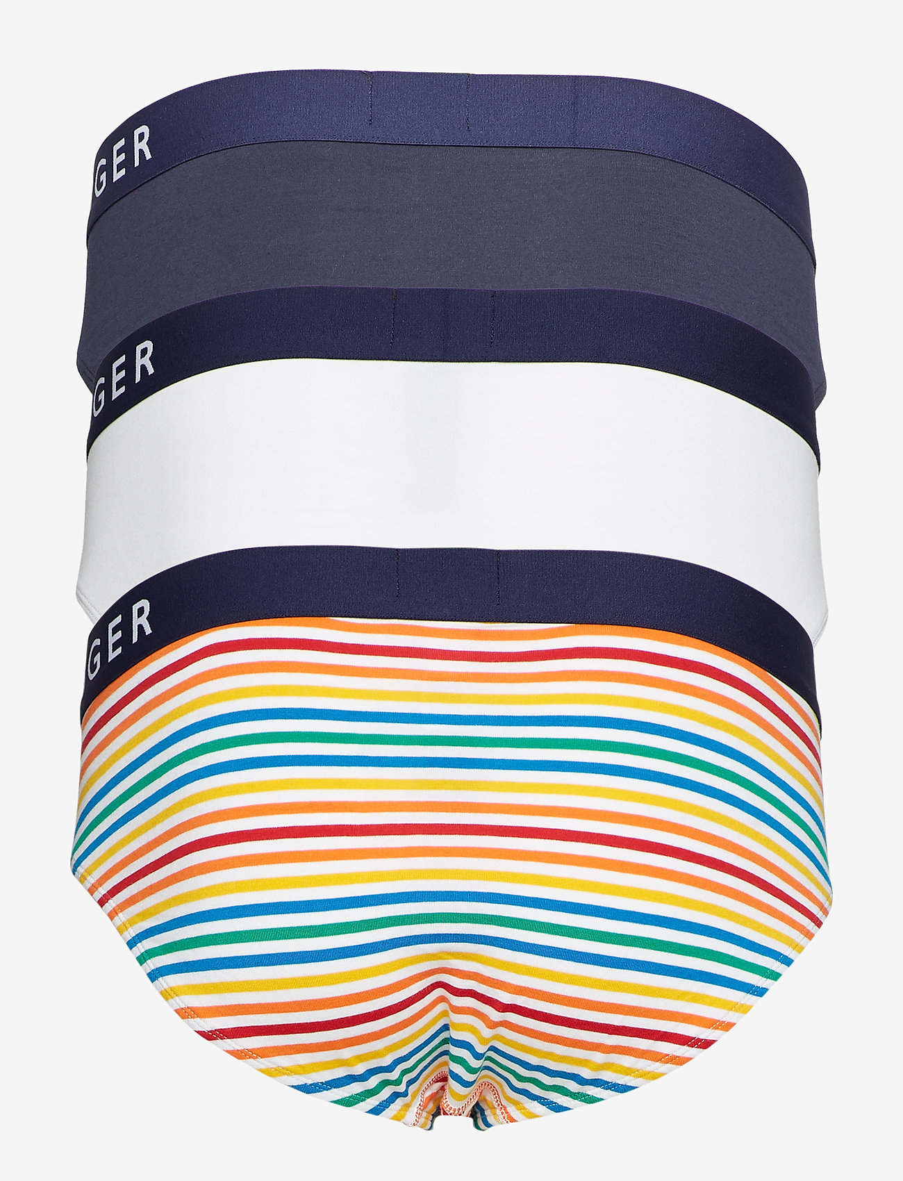 Tommy Hilfiger - 3P BRIEF PRIDE - white multi/white/navy blazer - 1