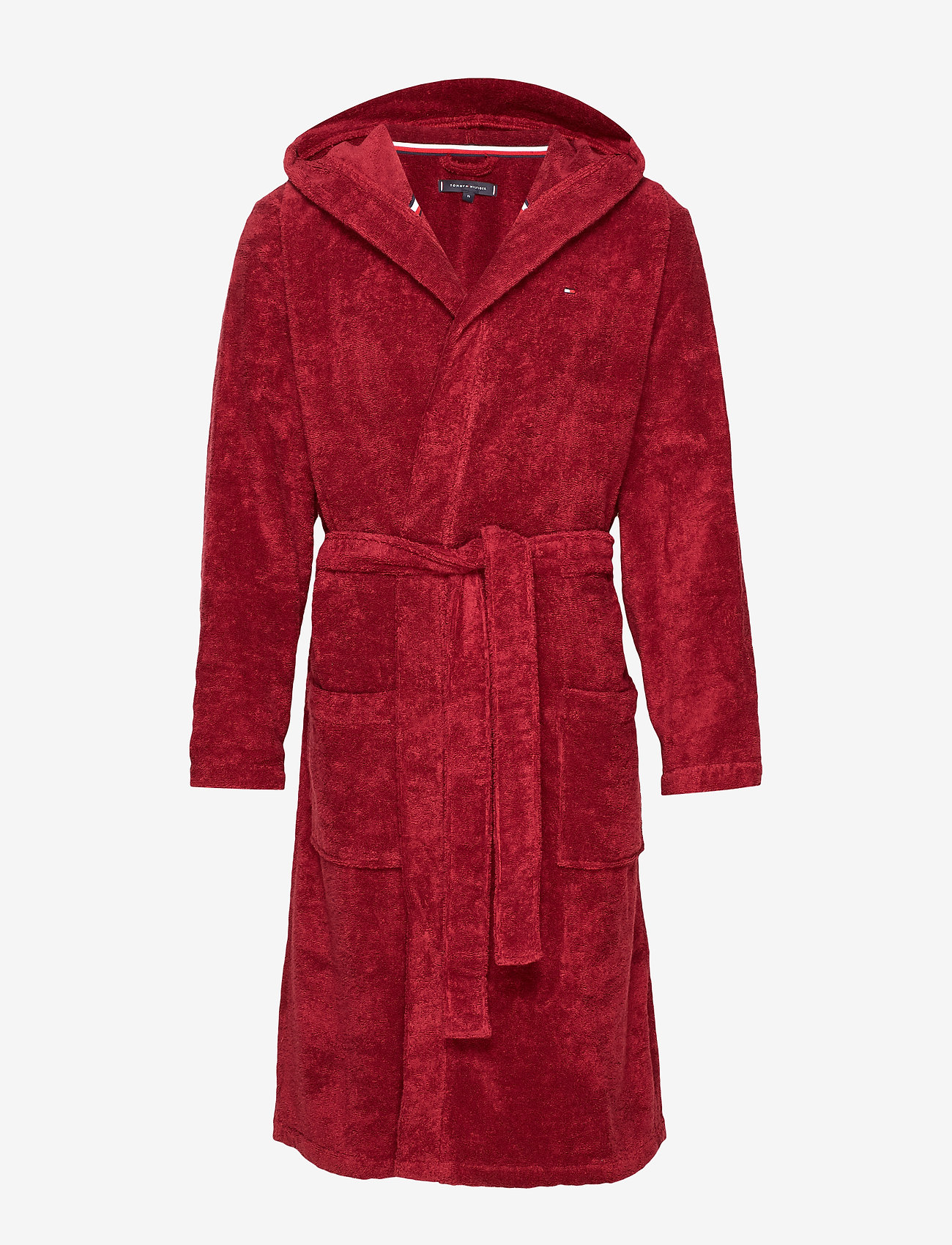 Tommy Hilfiger - TOWELLING ROBE - rhubarb - 0