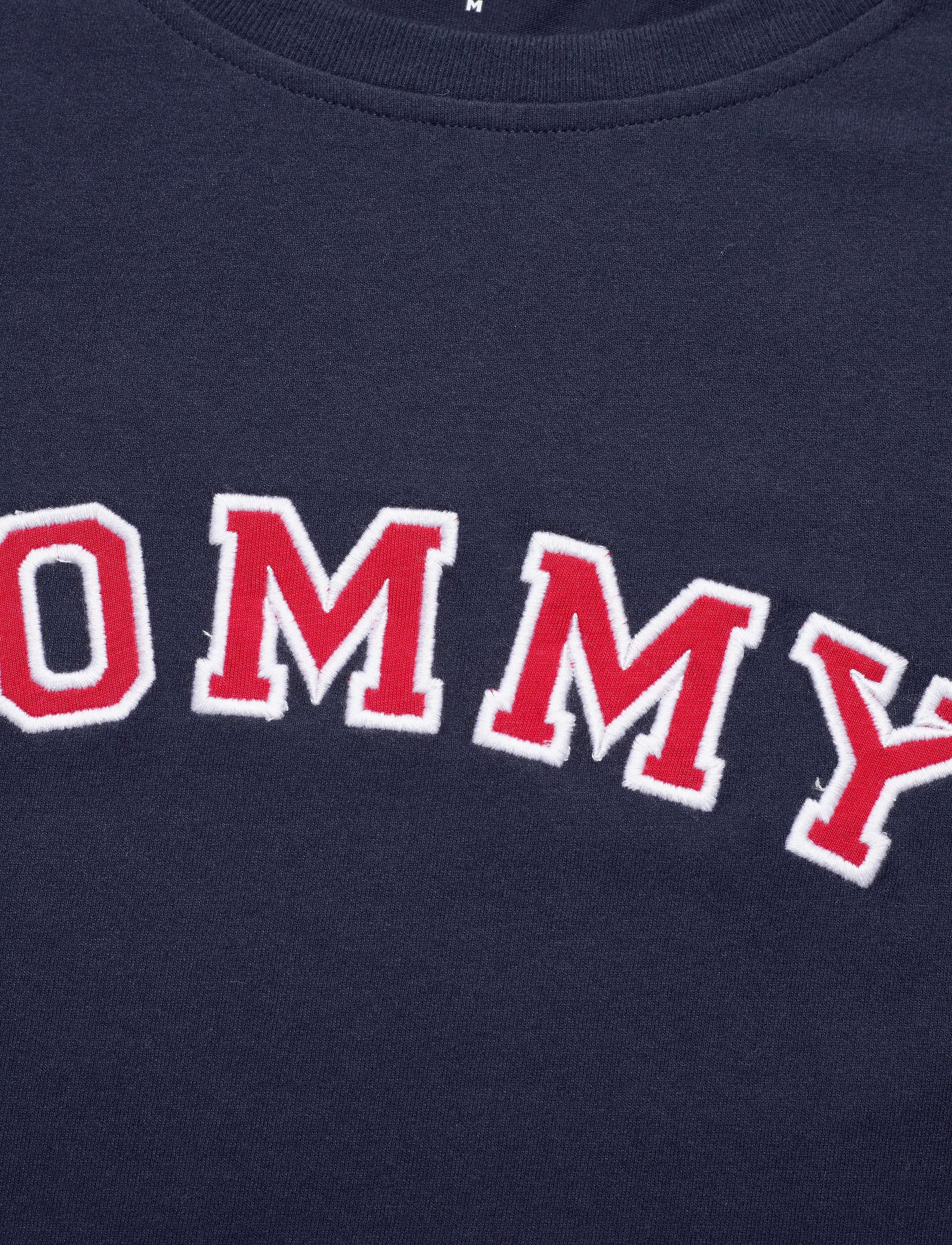 Tommy Hilfiger - CN SS TEE LOGO - navy blazer - 2