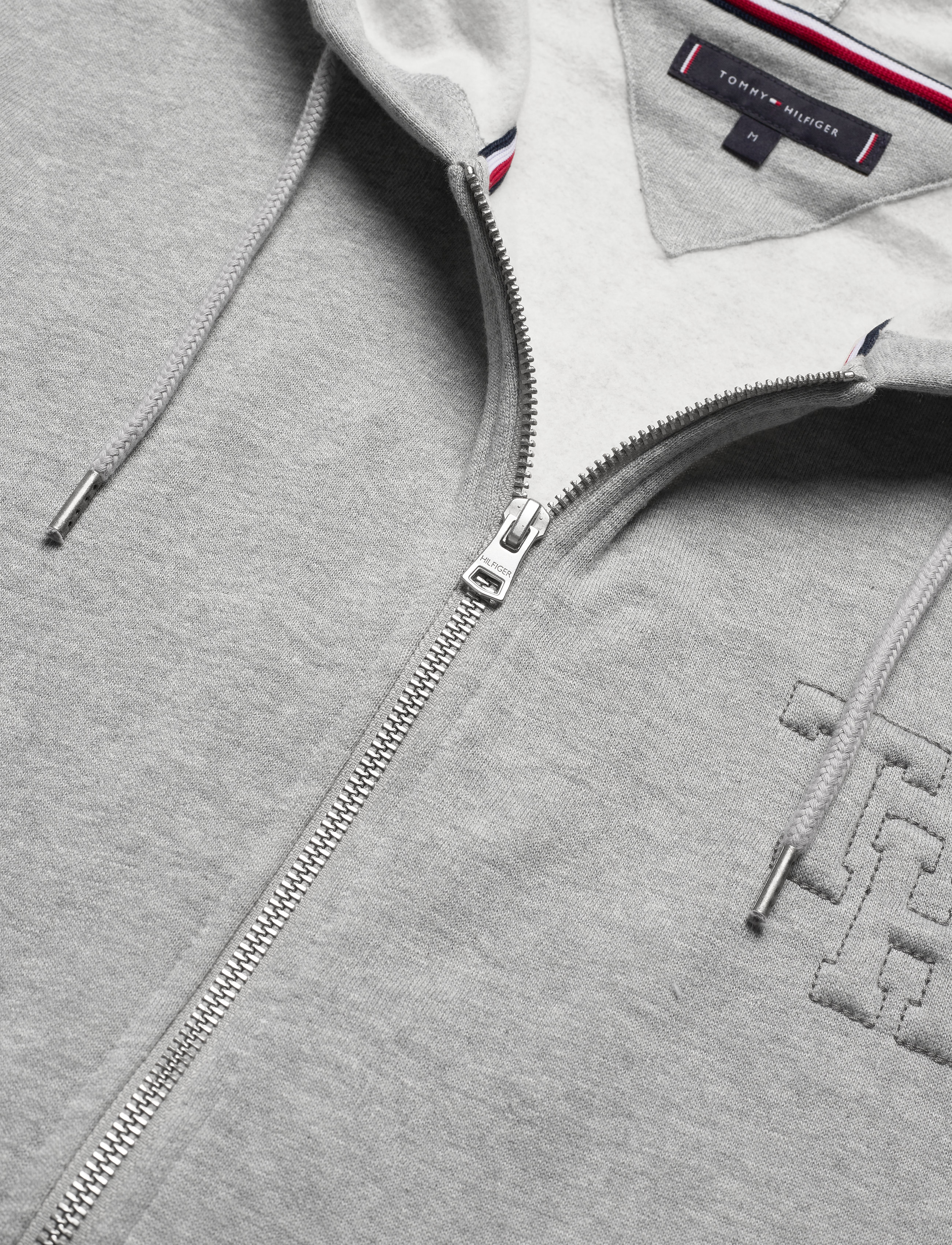 Tommy Hilfiger - HOODIE FZ HWK - grey heather - 2