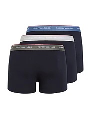 Tommy Hilfiger - 3P WB TRUNK - boxershortser - faded military/light cast/iron blue - 6