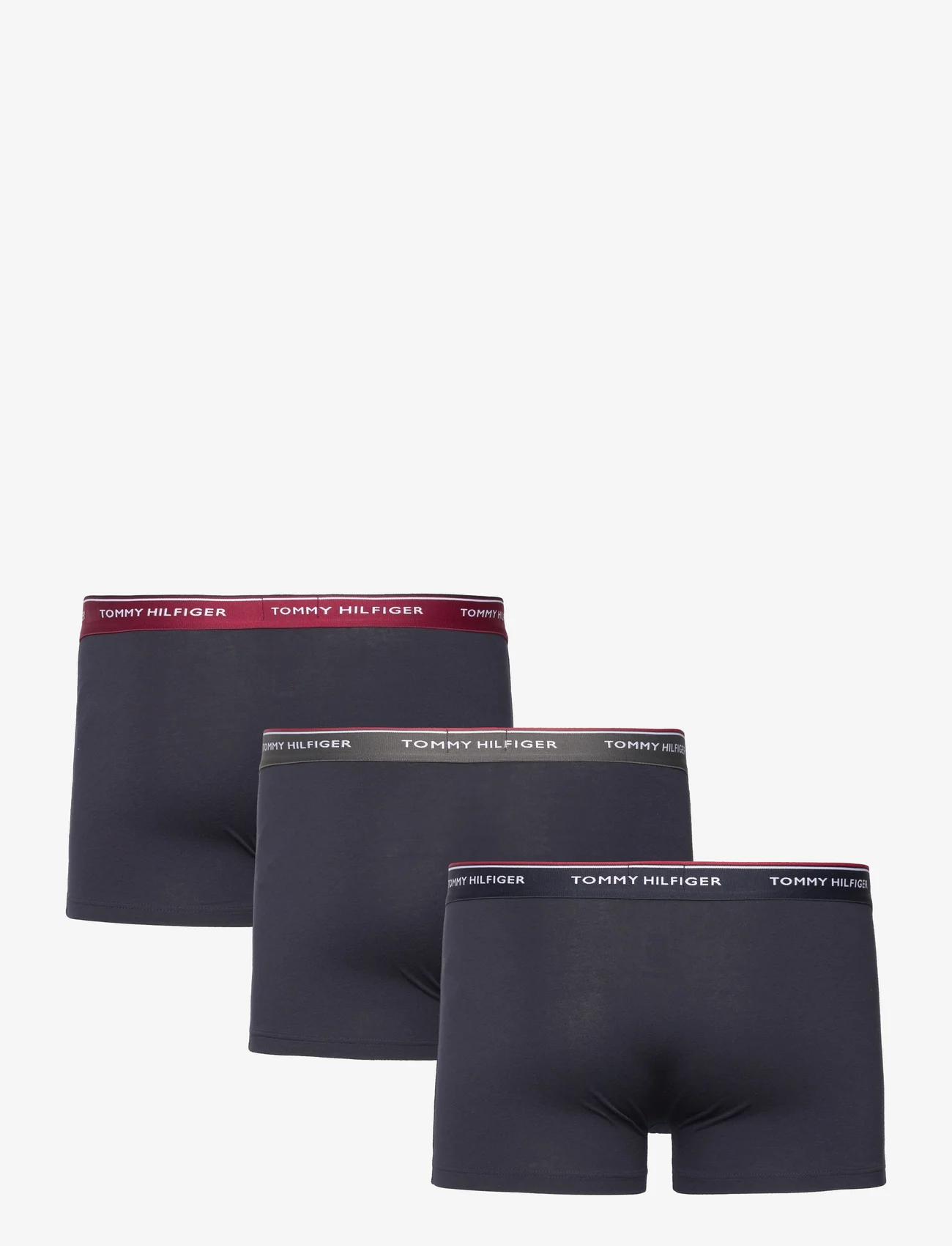 Tommy Hilfiger - 3P WB TRUNK - boxers - ds sky/dark ash/rouge - 1