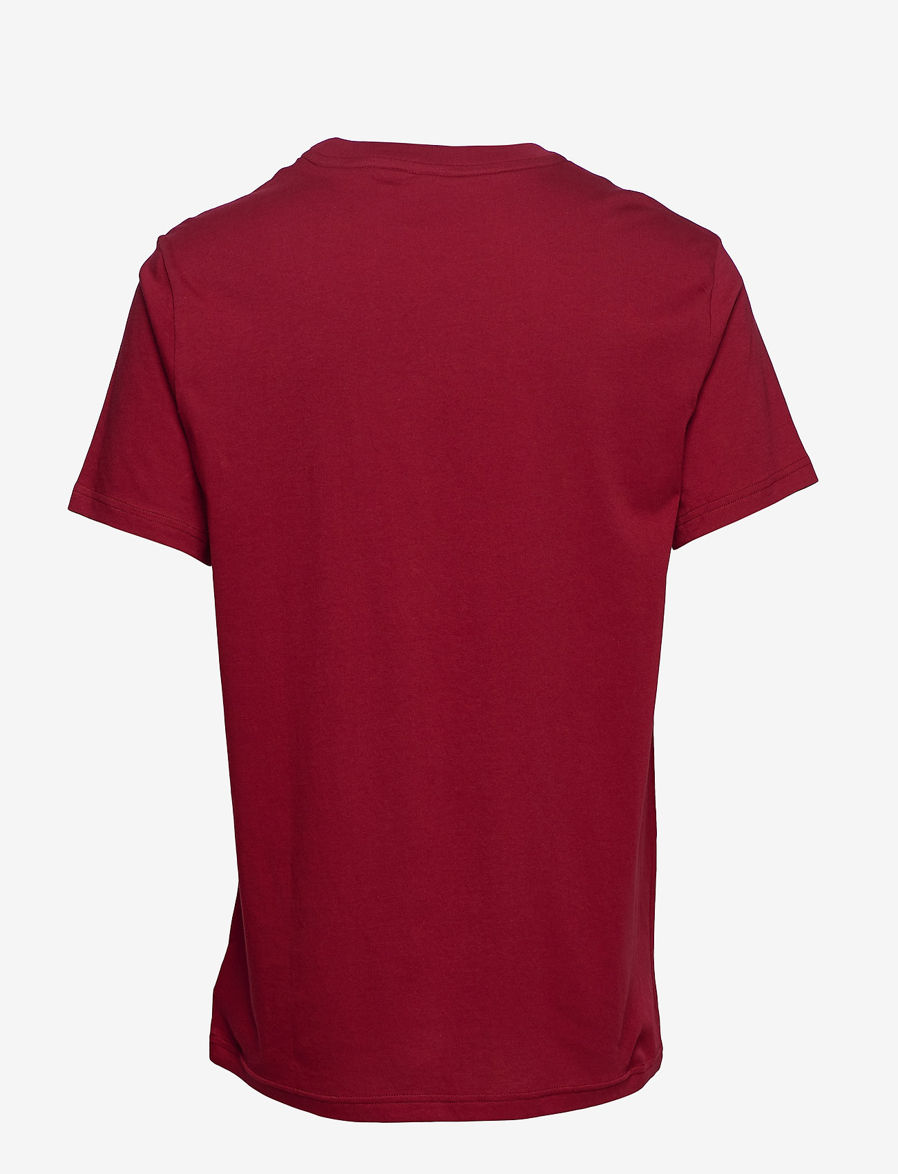 Tommy Hilfiger - CN SS TEE LOGO GOLD - rhubarb - 1