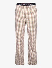 Tommy Hilfiger - WOVEN PANT PRINT - pyjama bottoms - gingham beige - 0