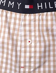 Tommy Hilfiger - WOVEN PANT PRINT - pyjama bottoms - gingham beige - 3