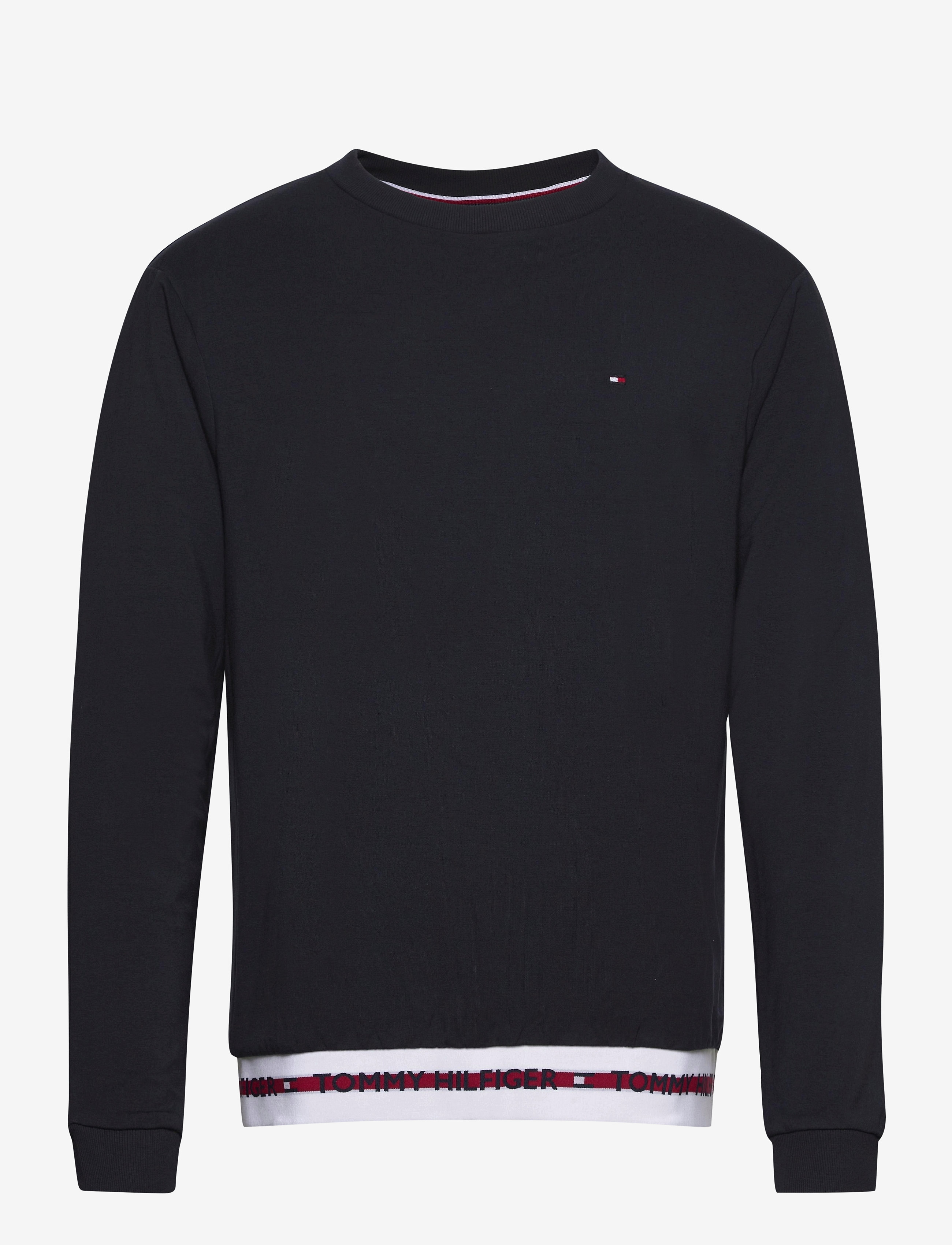 Tommy Hilfiger TRACK TOP LS HWK - Tøj - DESERT SKY / navy