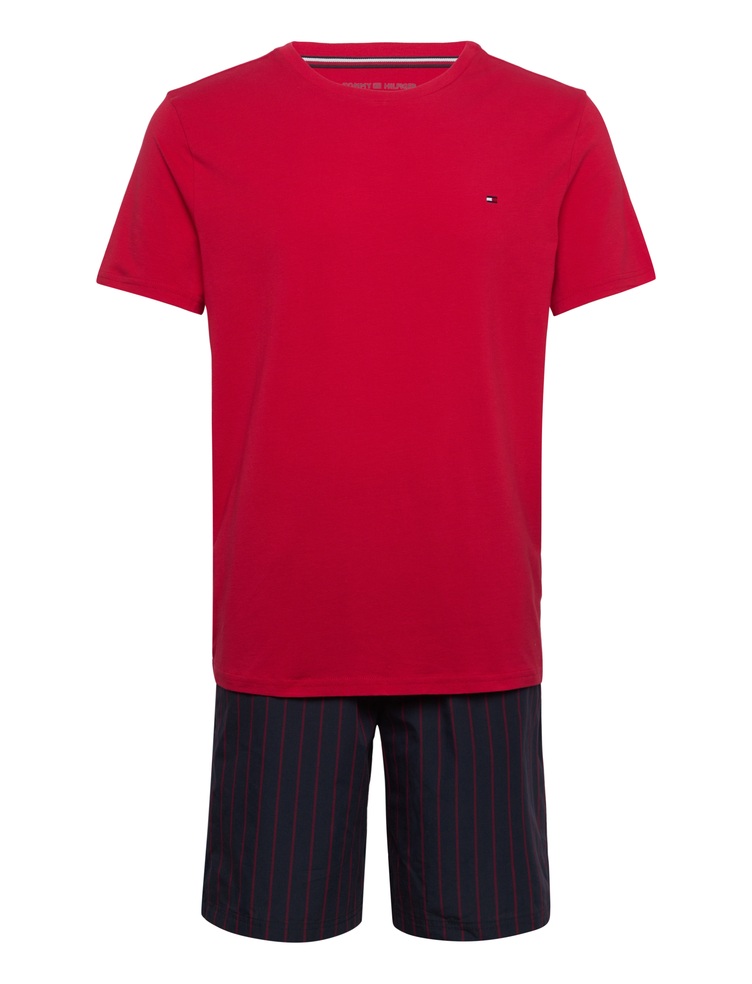 PRIMARY RED / PIN STRIPES D S