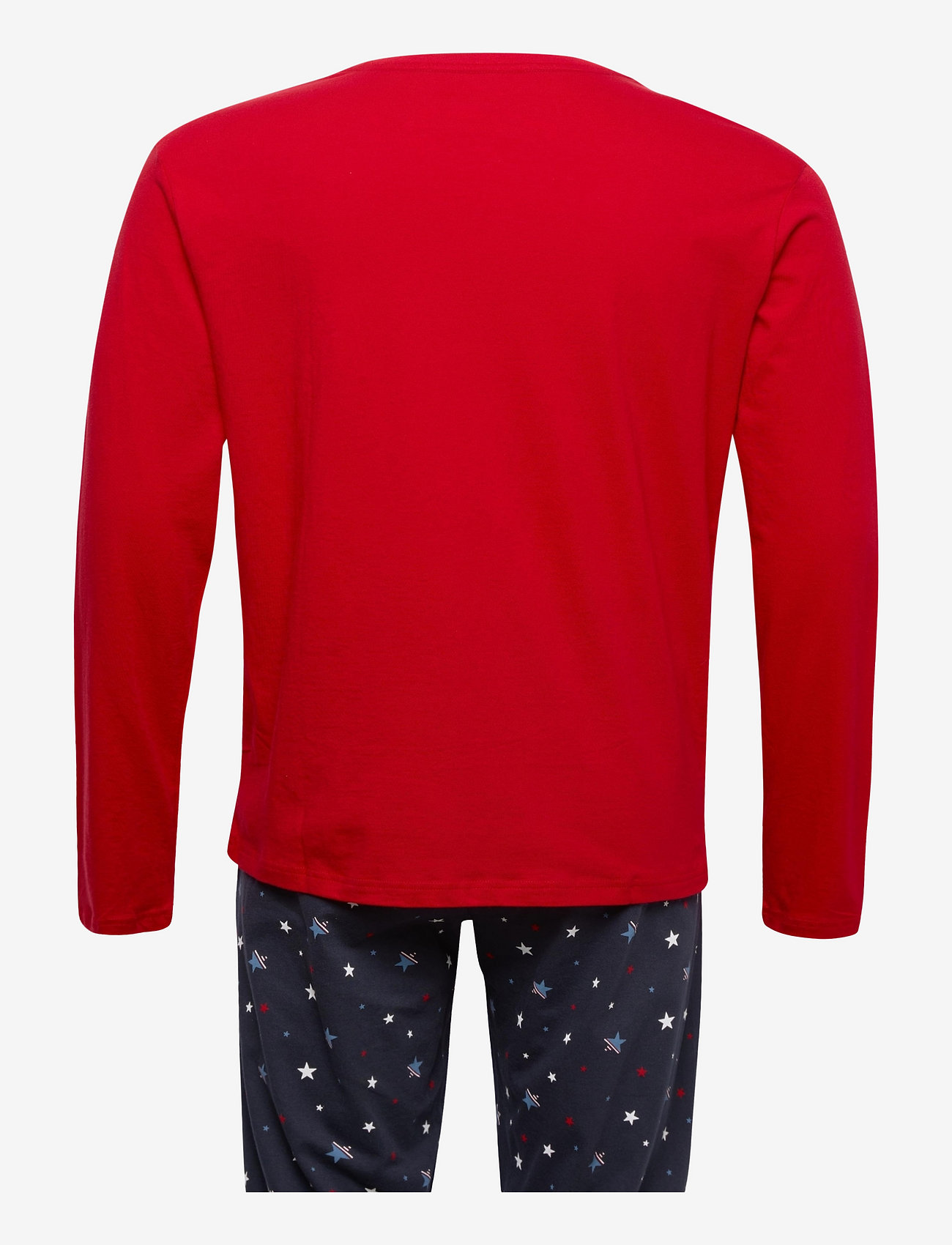 Tommy Hilfiger - CN LS PANT JERSEY SET PRINT - primary red/starfields - 1
